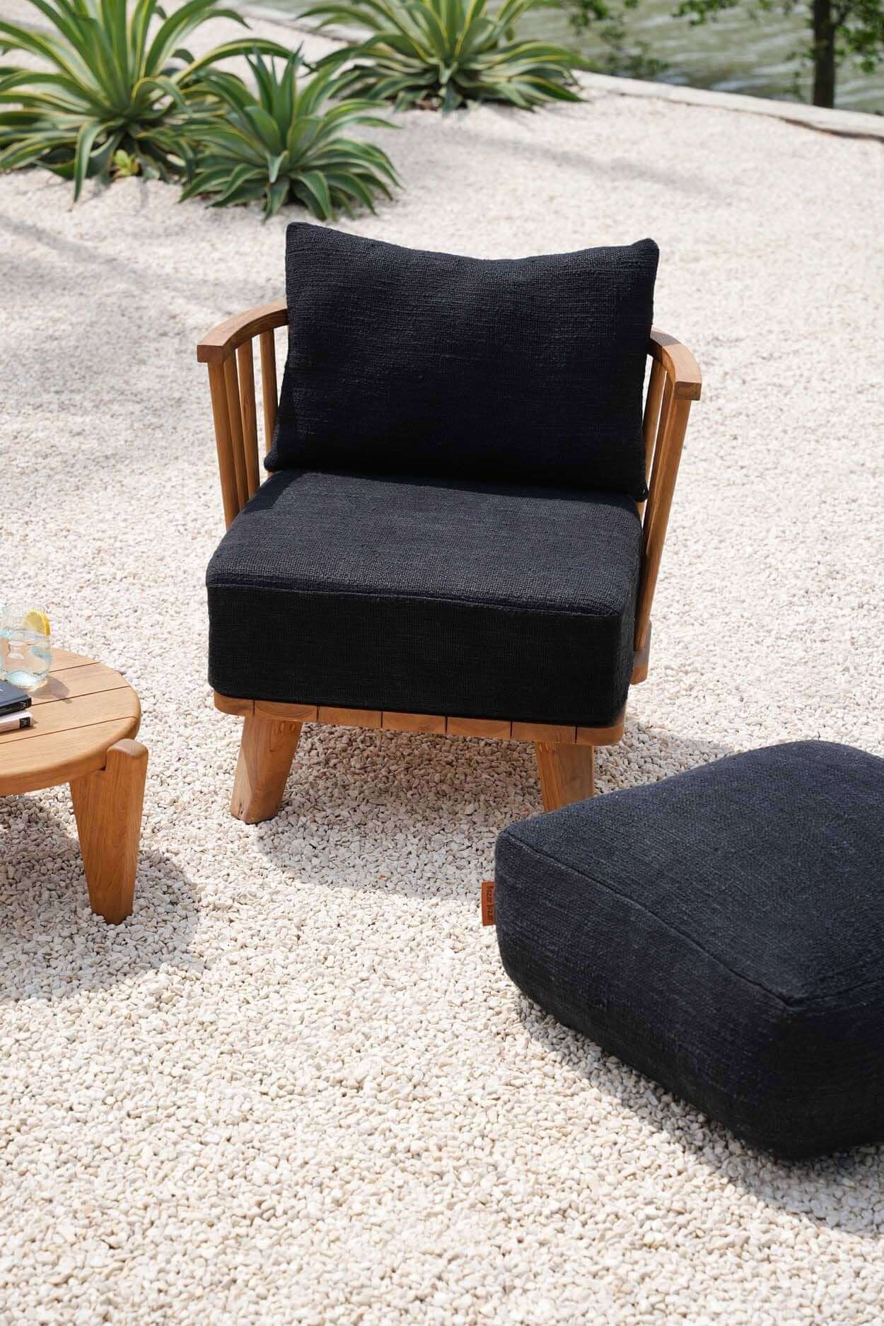 The Malawi One Seater - Natural Black image 2