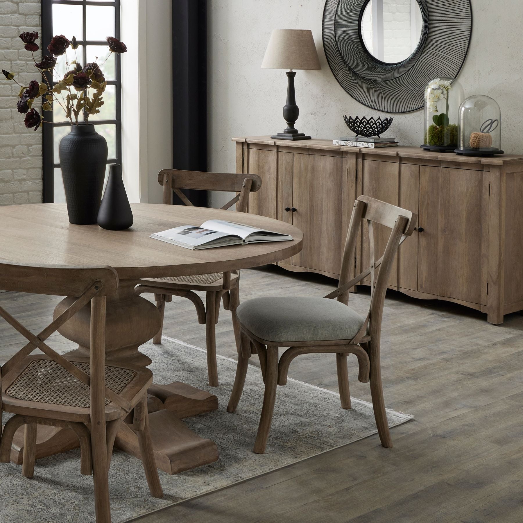 Copgrove Collection 4 Door Sideboard – Luxury Modern Furniture for Premium Home Decor, Designer Curated Collection in Elegant French Style.