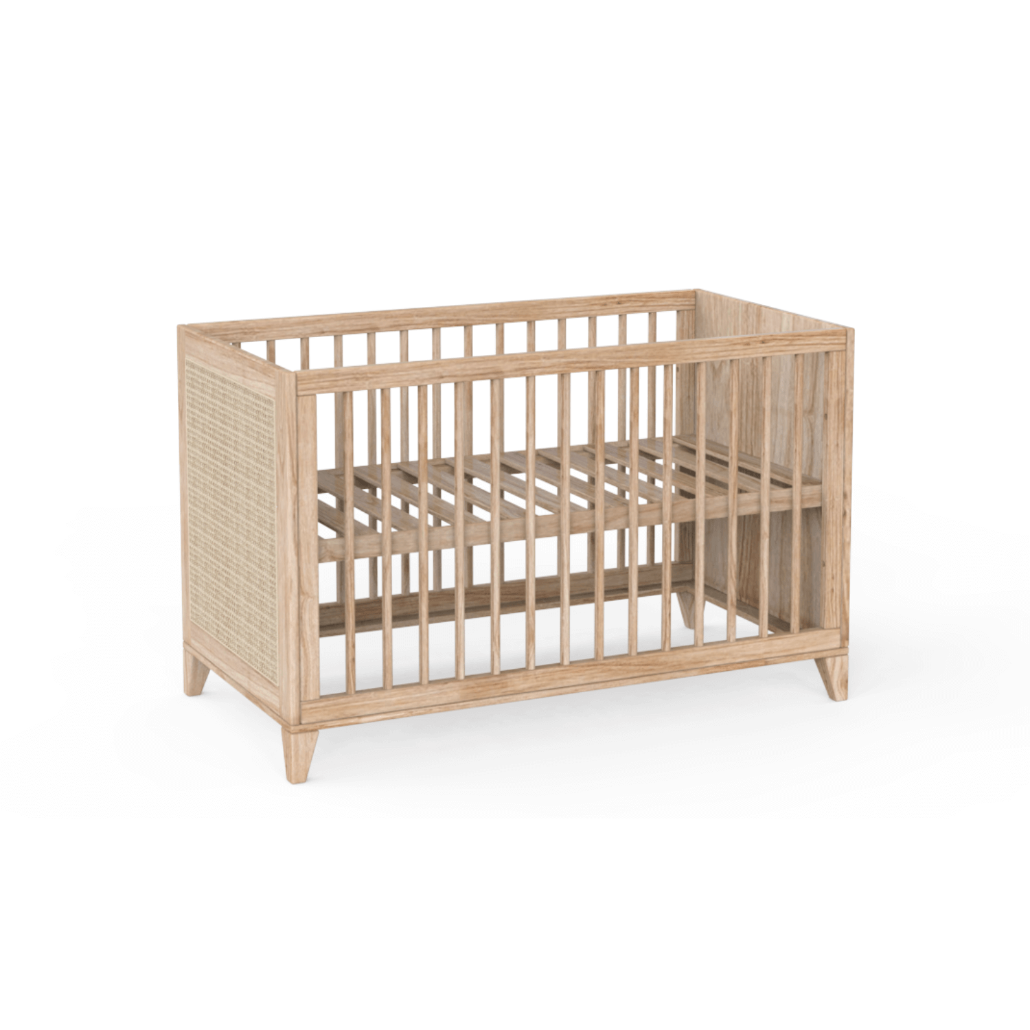 NAMI BOIS Evolutive Bed 60X120 - Natural Rattan image 3
