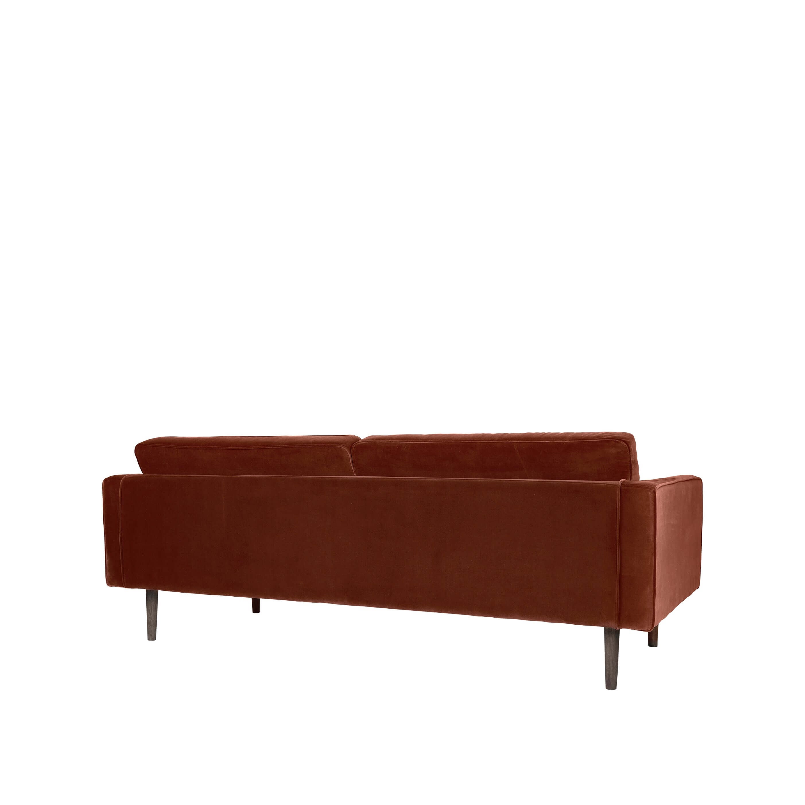 Wind Sofa 2-seater – Luxury and Designer Furniture by Broste Copenhagen. Modern sofa in Caramel Cafe fabric for premium home decor.