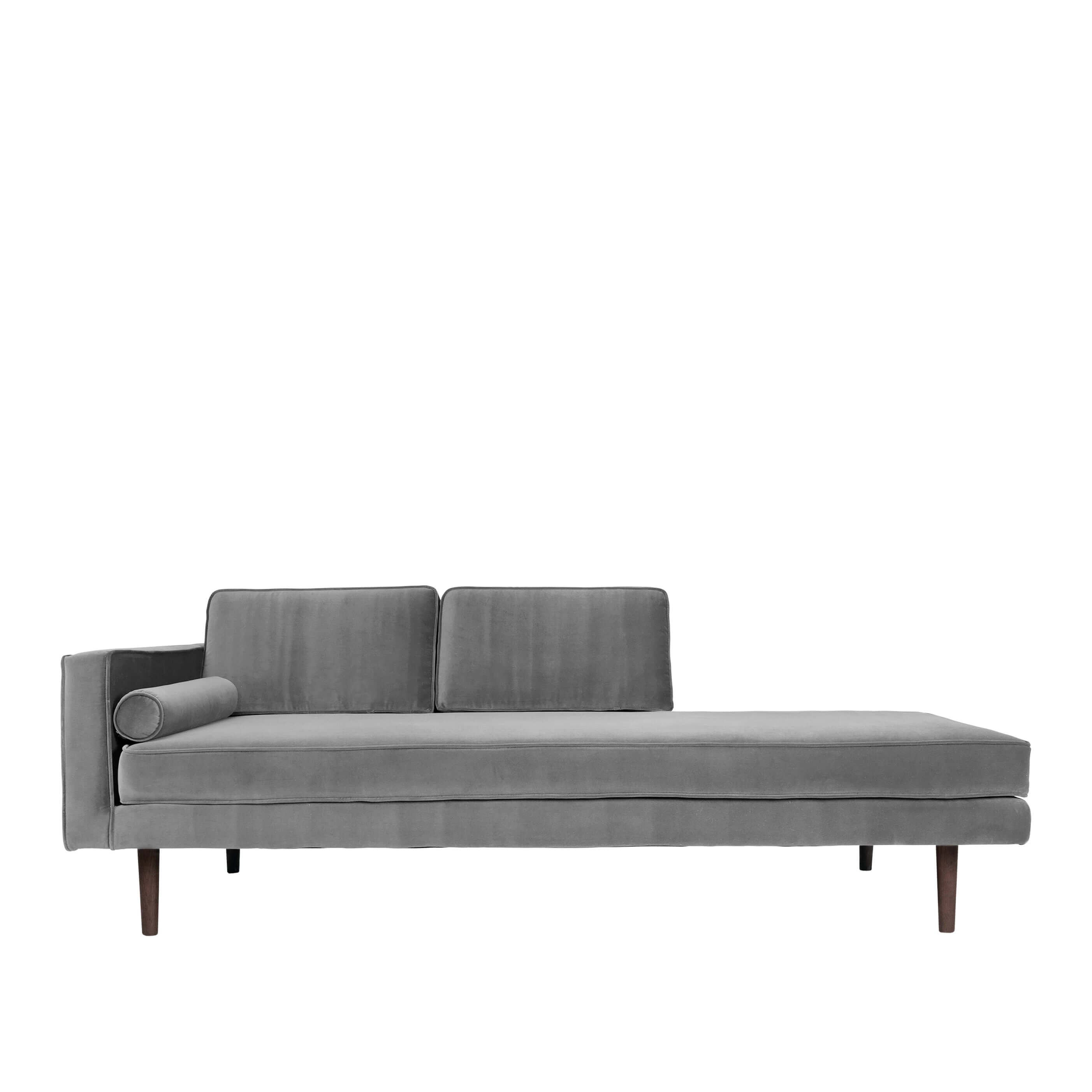 Wind Chaise Longue Left Sided in Drizzle Grey - Luxury Designer Furniture, Premium Modern Home Decor, Curated Collection