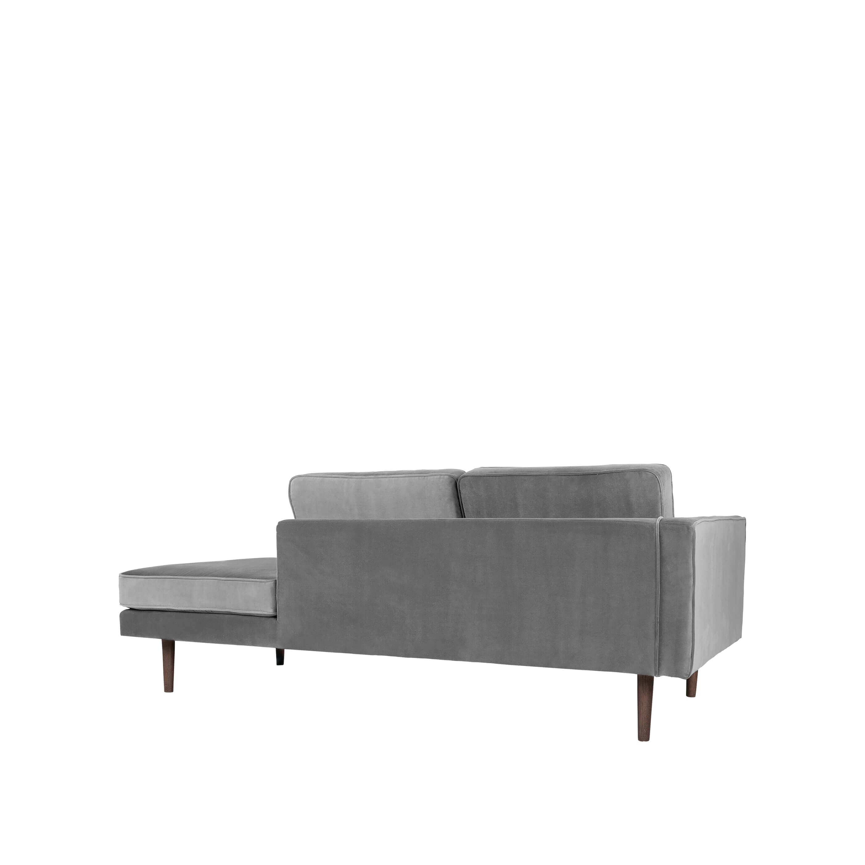 Wind Chaise Longue Left Sided in Drizzle Grey - Luxury Designer Furniture for Modern Homes, Premium Curated Collection