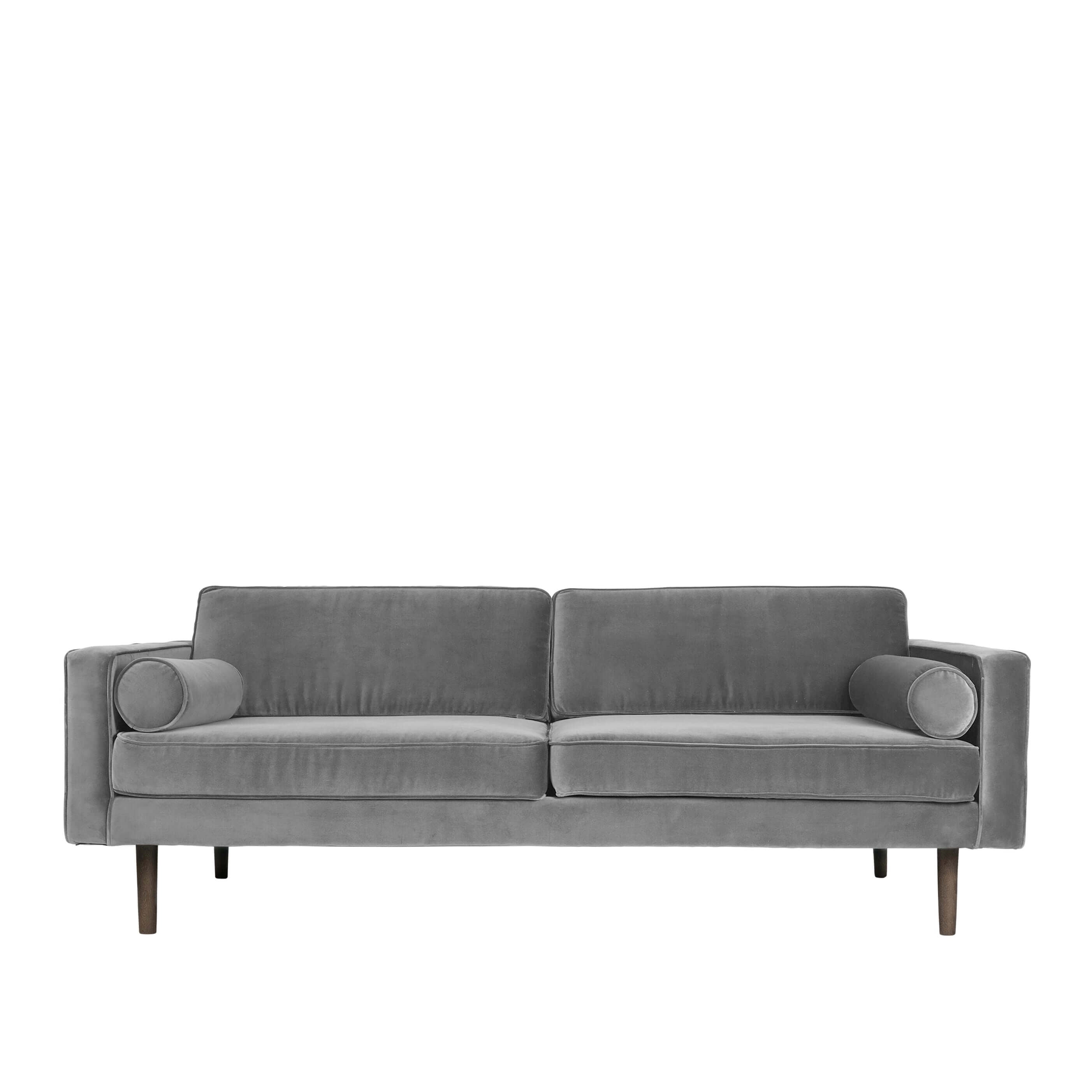 Wind Sofa 2-seater in Drizzle Grey, Luxury Designer Furniture, Scandinavian Minimalism, Premium Home Furnishings, Modern Style