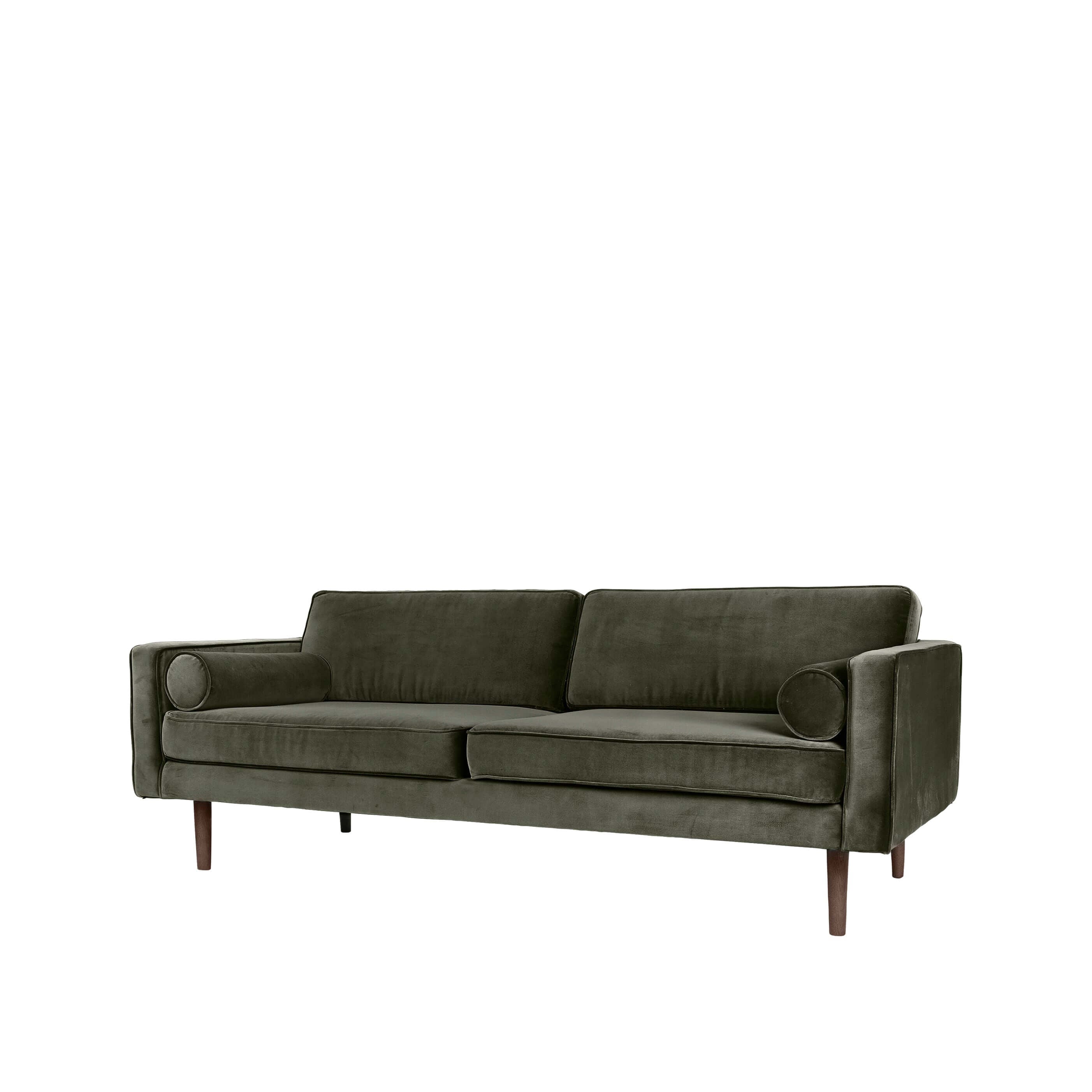Wind Sofa 2-seater in Grape Leaf Green, Luxury Designer Furniture for Modern Interiors, Part of Curated Furniture Collection