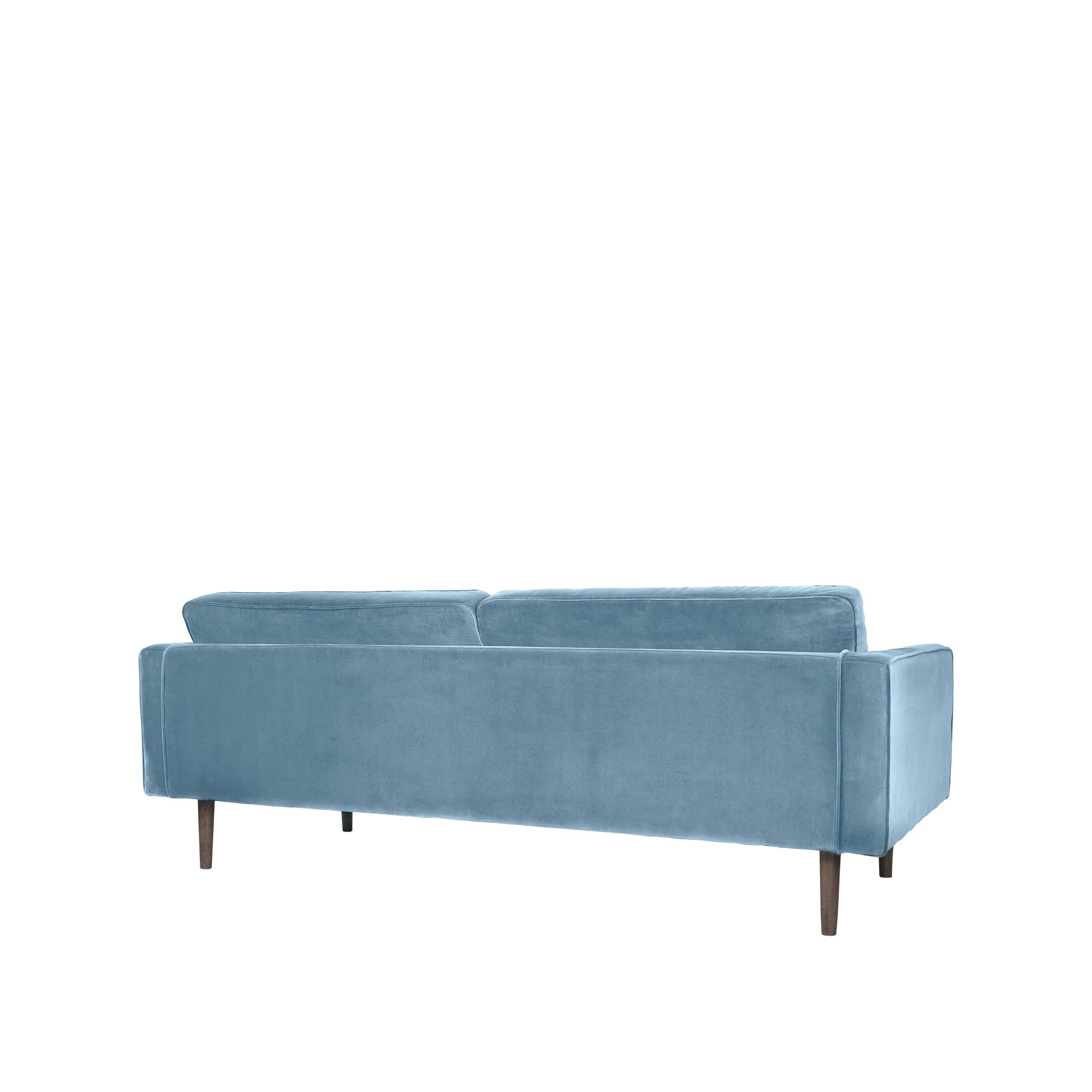 Pastel Blue Wind Sofa 2-seater, luxury modern designer furniture, premium home furnishings for stylish living rooms.