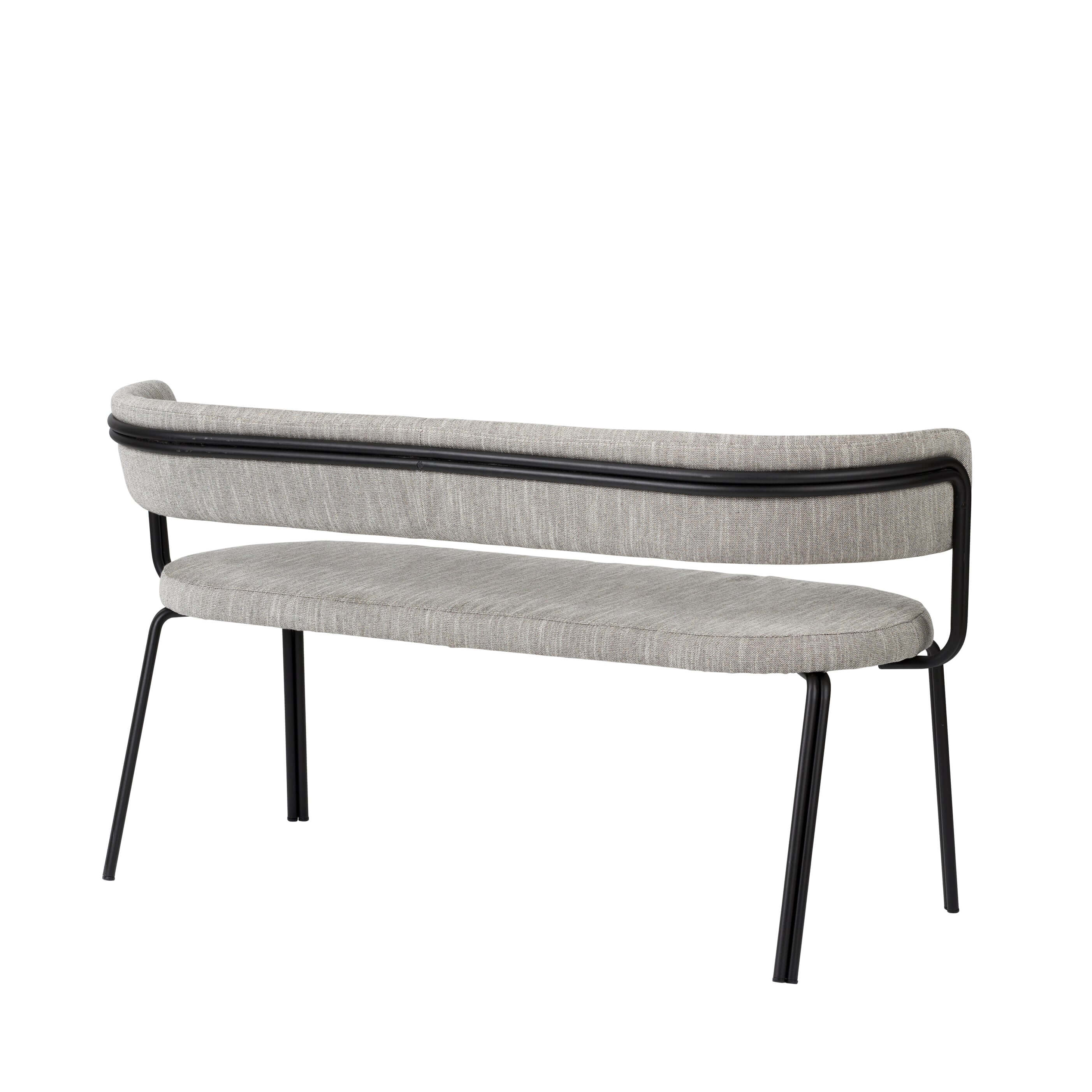 Alt Tag: Oda Sofa 2-seater – Luxury Furniture by Broste Copenhagen. Modern, designer bench with sleek metal frame and premium upholstery.