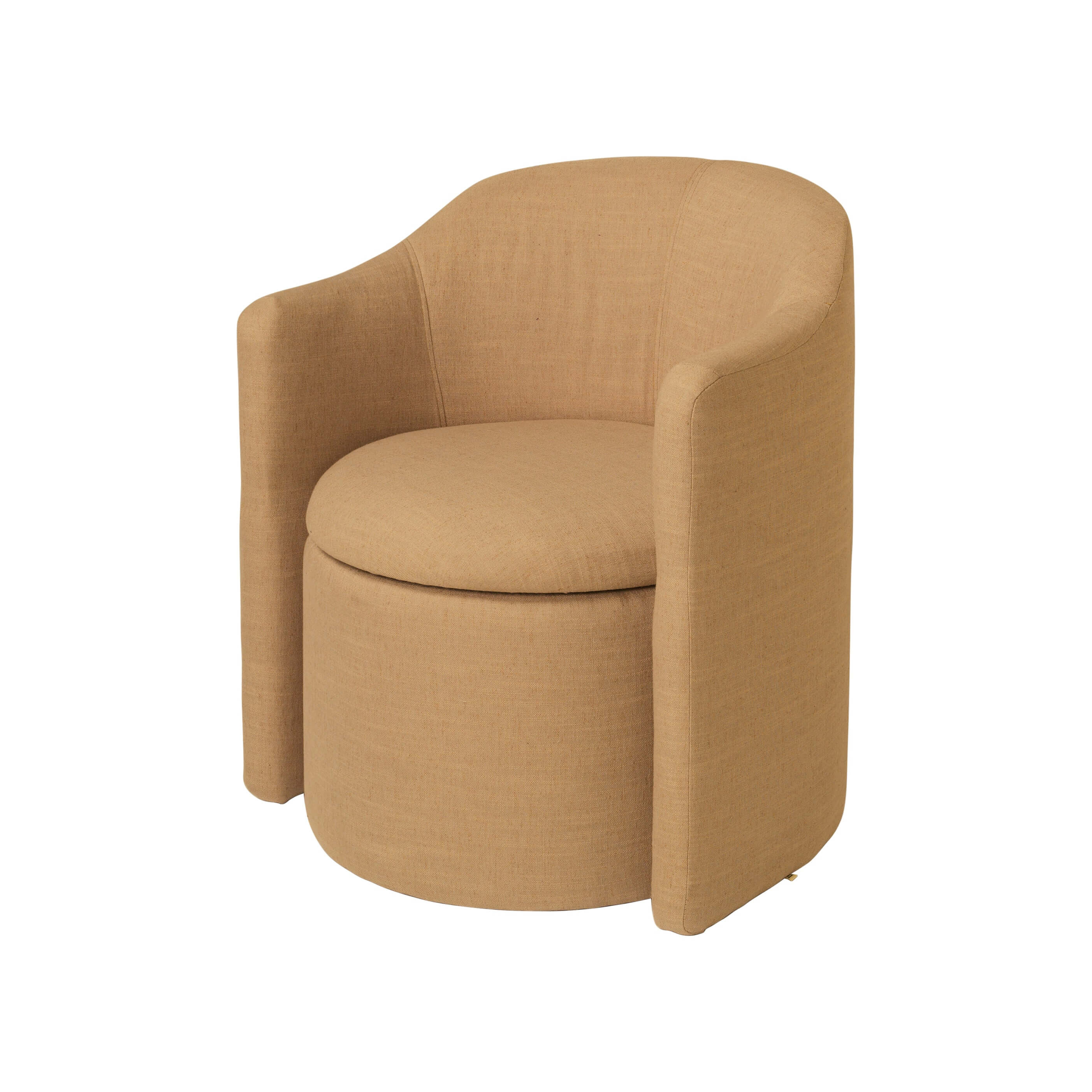 Pond Armchair in Ocher - Luxury and Designer Furniture, Premium upholstery for Modern Home Decor. Part of Curated Furniture Collection.