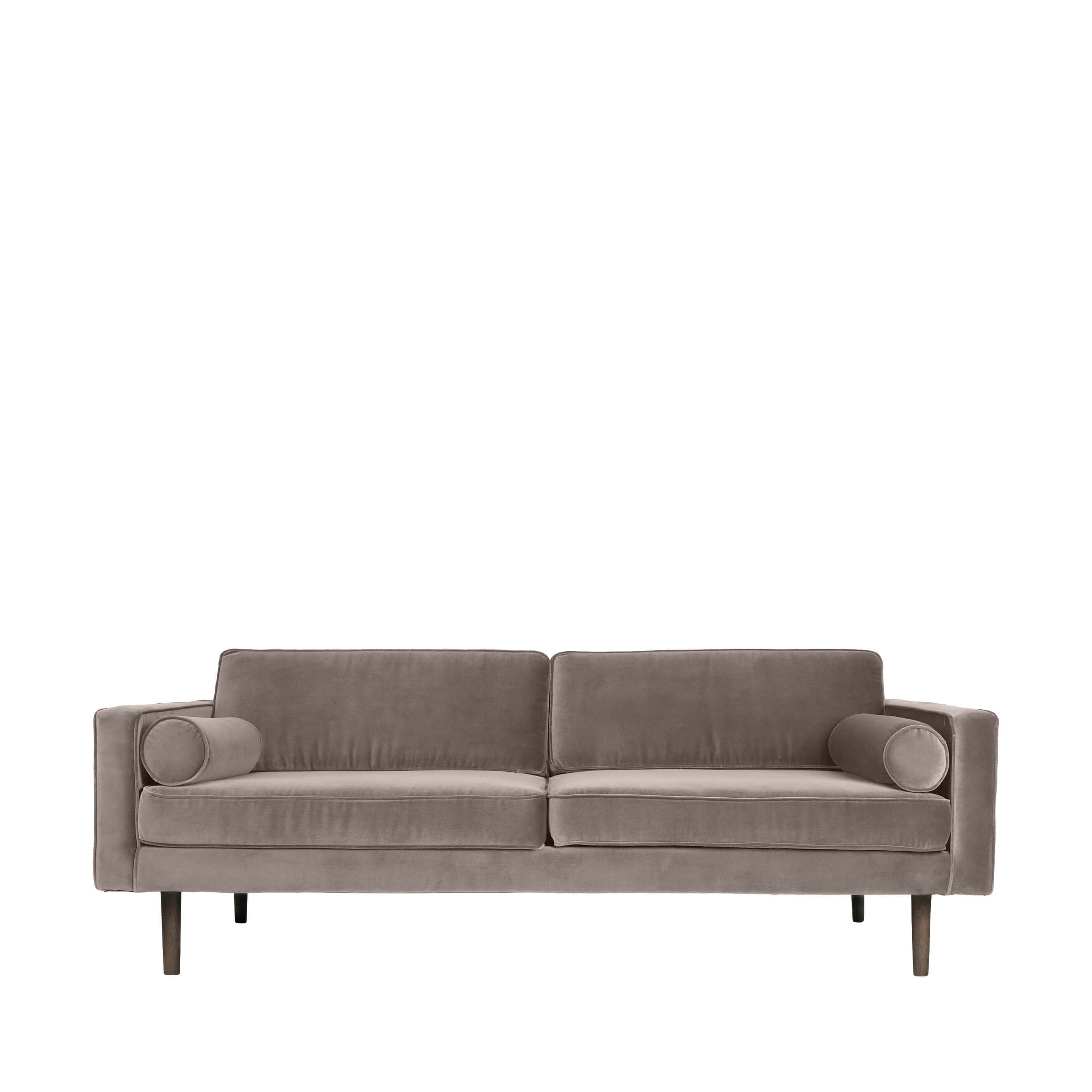Wind Sofa 2-seater in light grey – Luxury and designer furniture, modern design for premium home decor.