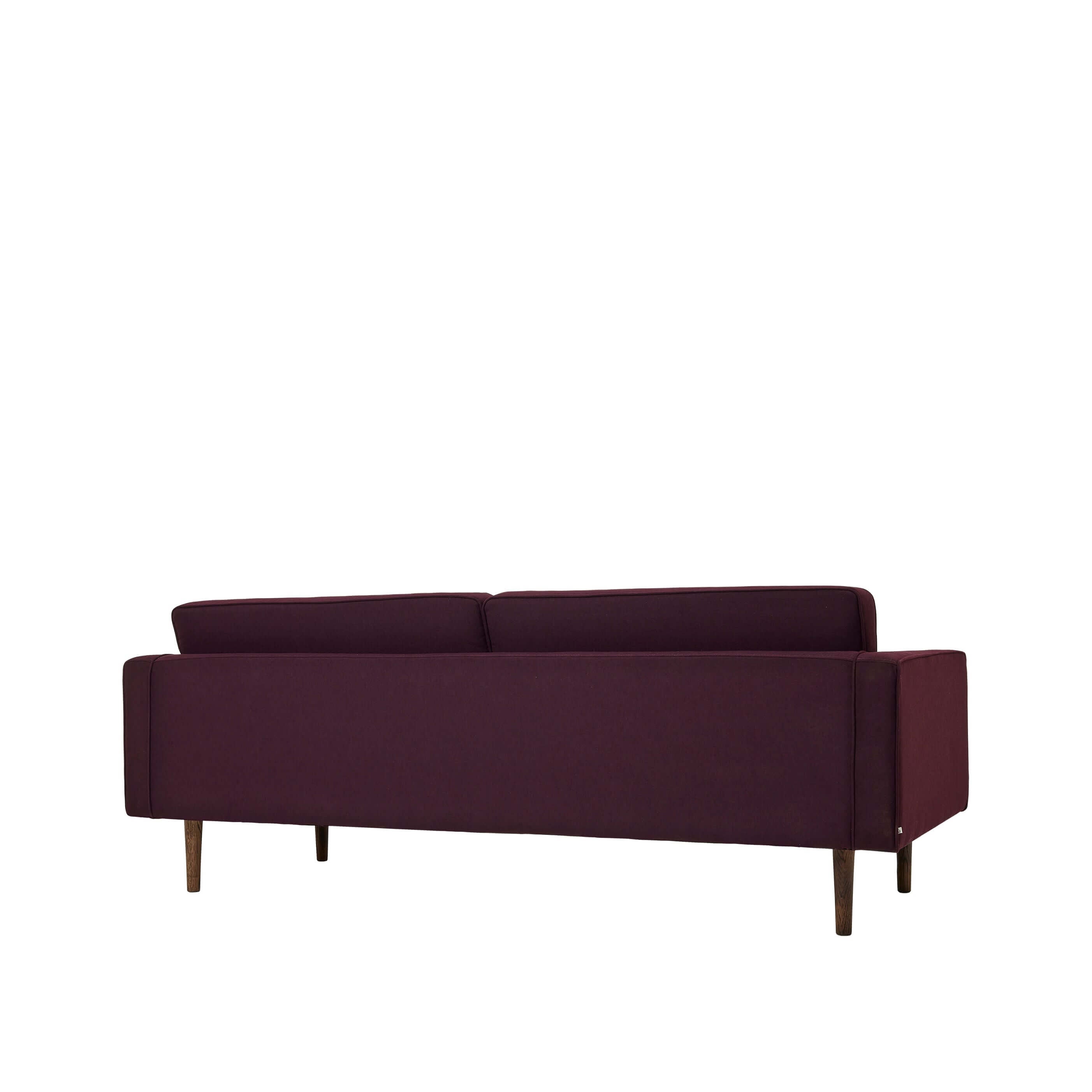 Wind Sofa 2-seater in Dark Grape, luxury designer furniture for modern home décor, premium home furnishings