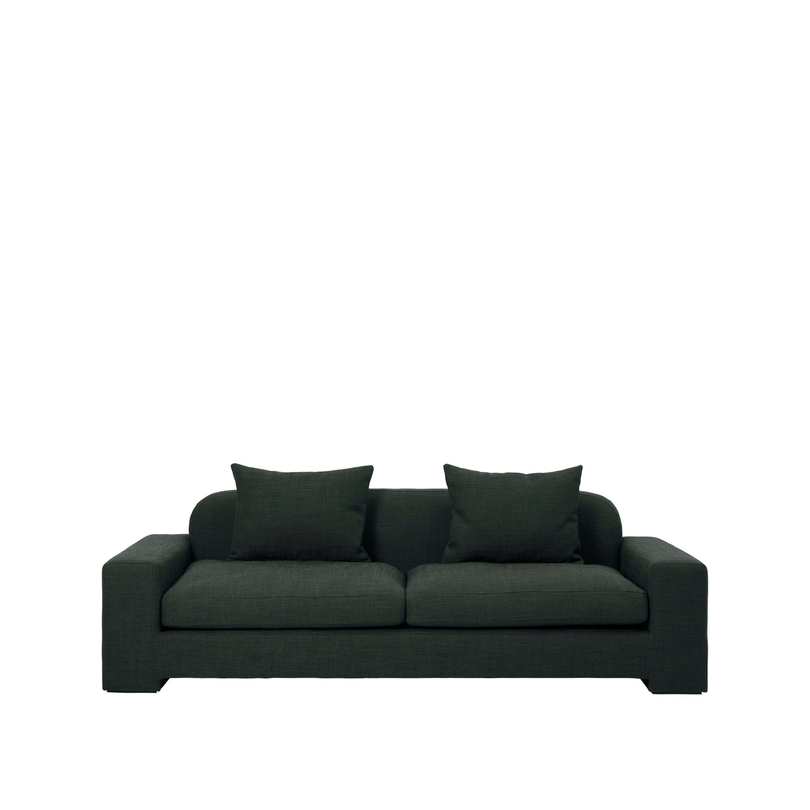 Bay Sofa 3-seater in Green Melange – Luxury Designer Furniture for Modern Home Decor. Part of our Curated Furniture Collection.