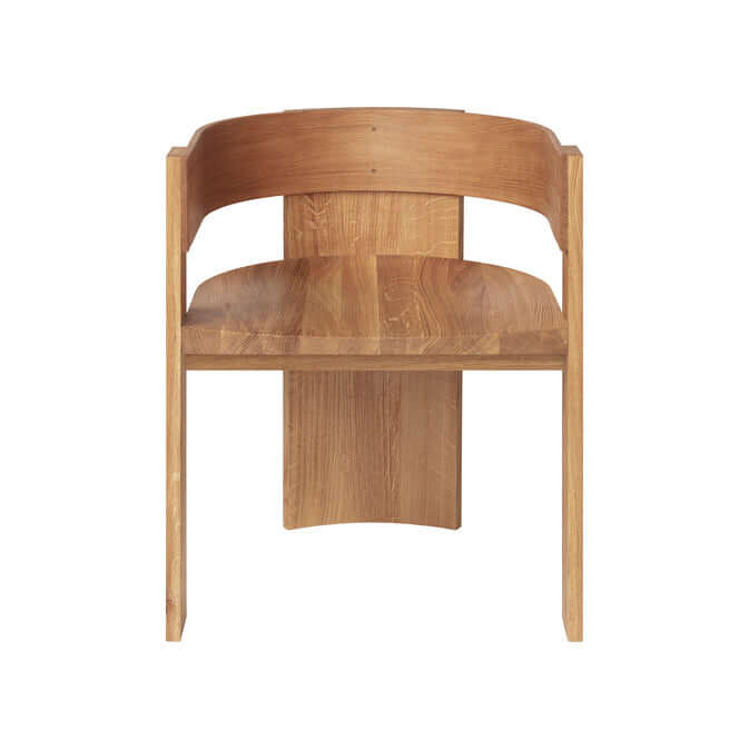 Alt Tag: Collector Dining Chair in oak - Luxury and Designer Furniture, modern, curated for premium home decor.