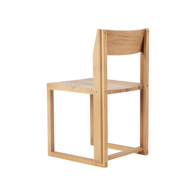 Outline Chair – Luxury and Designer Furniture by Top Brand. Modern, minimalist chair in oak finish for curated furnishings.
