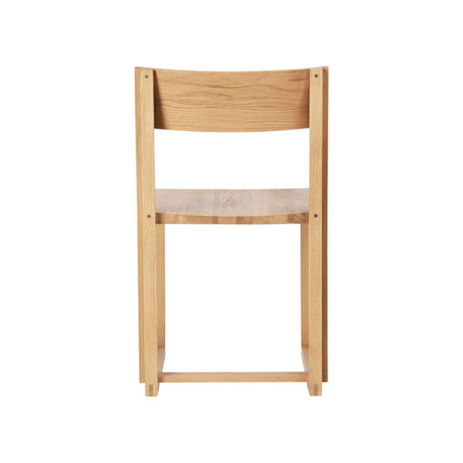 Outline Chair - Luxury Furniture, designer wood chair with modern minimalist design, part of a curated furniture collection for premium home decor.