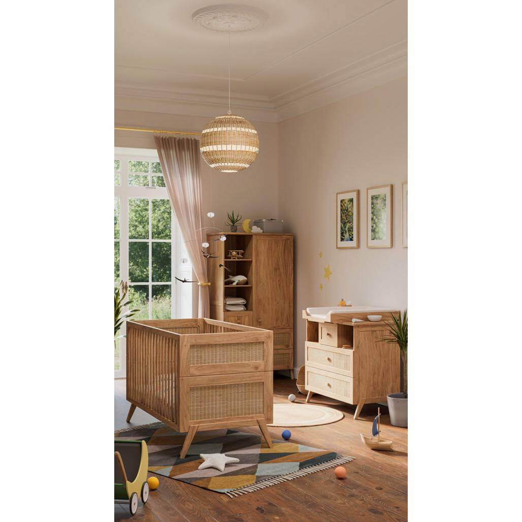 MARELIA BOIS Evolutive Bed 70X140 - Natural image 3