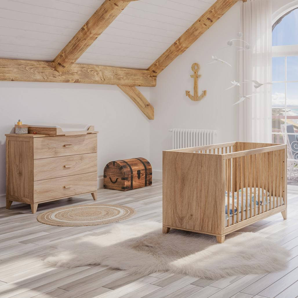 NAIA BOIS Evolutive Bed 60X120 - Natural image 3