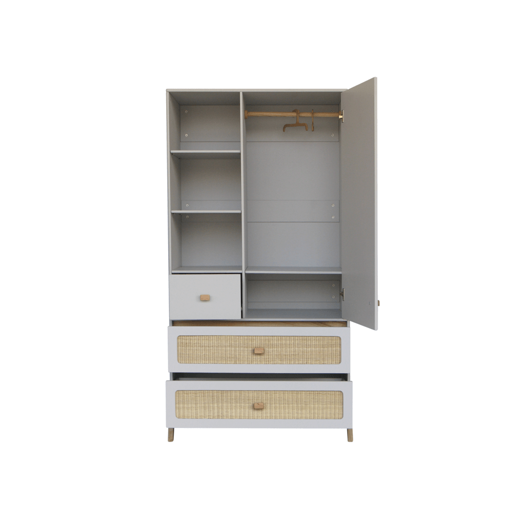 Marelia Wardrobe Rattan - Lune image 4