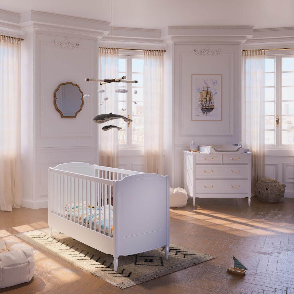 LAFAYETTE Bed 60X120 - Neige image 2