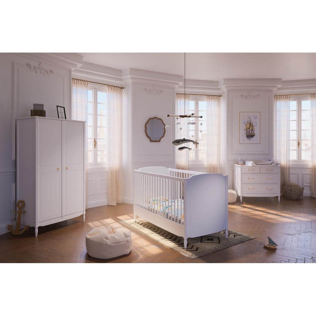 LAFAYETTE Bed 70X140 H86cm - Neige image 2