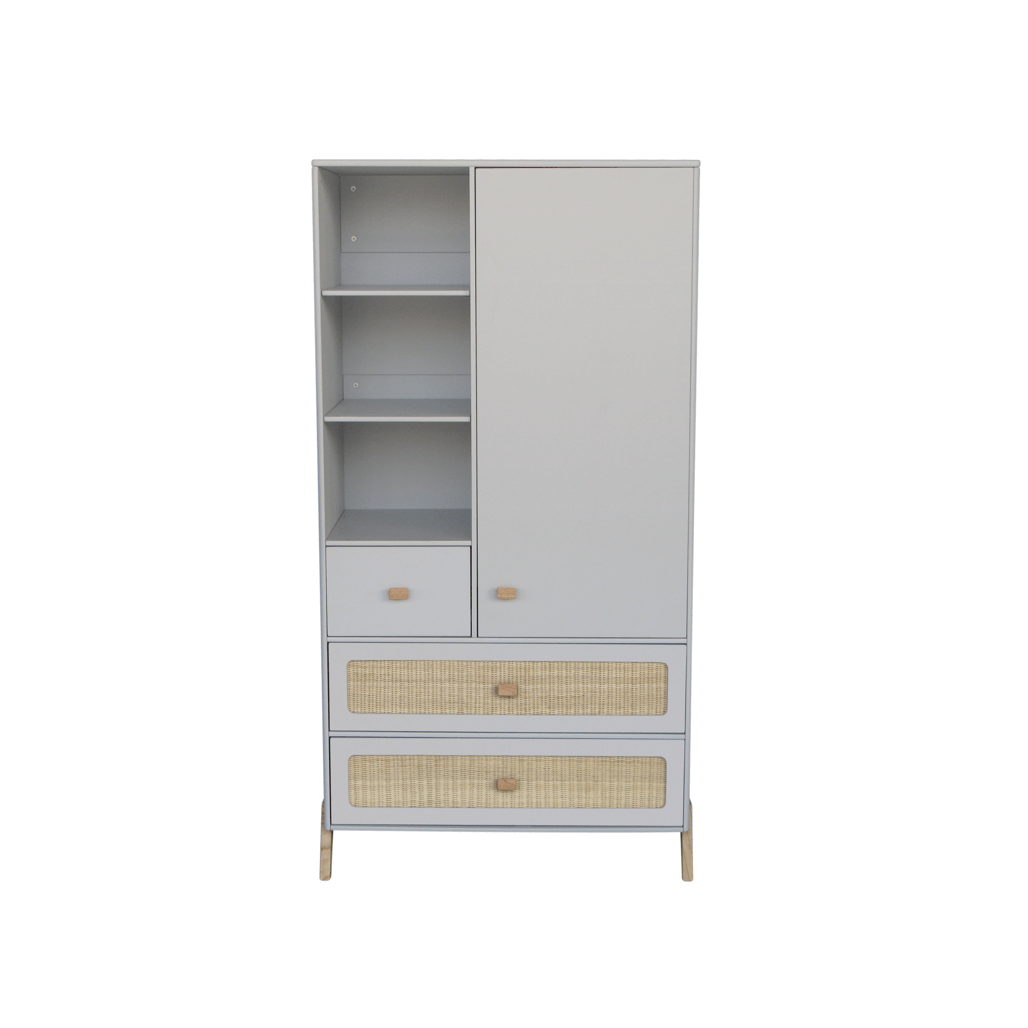 Marelia Wardrobe Rattan - Lune image 1