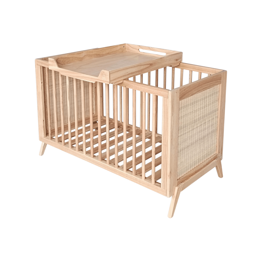 MARELIA BOIS Evolutive Bed 60X120 - Natural image 3