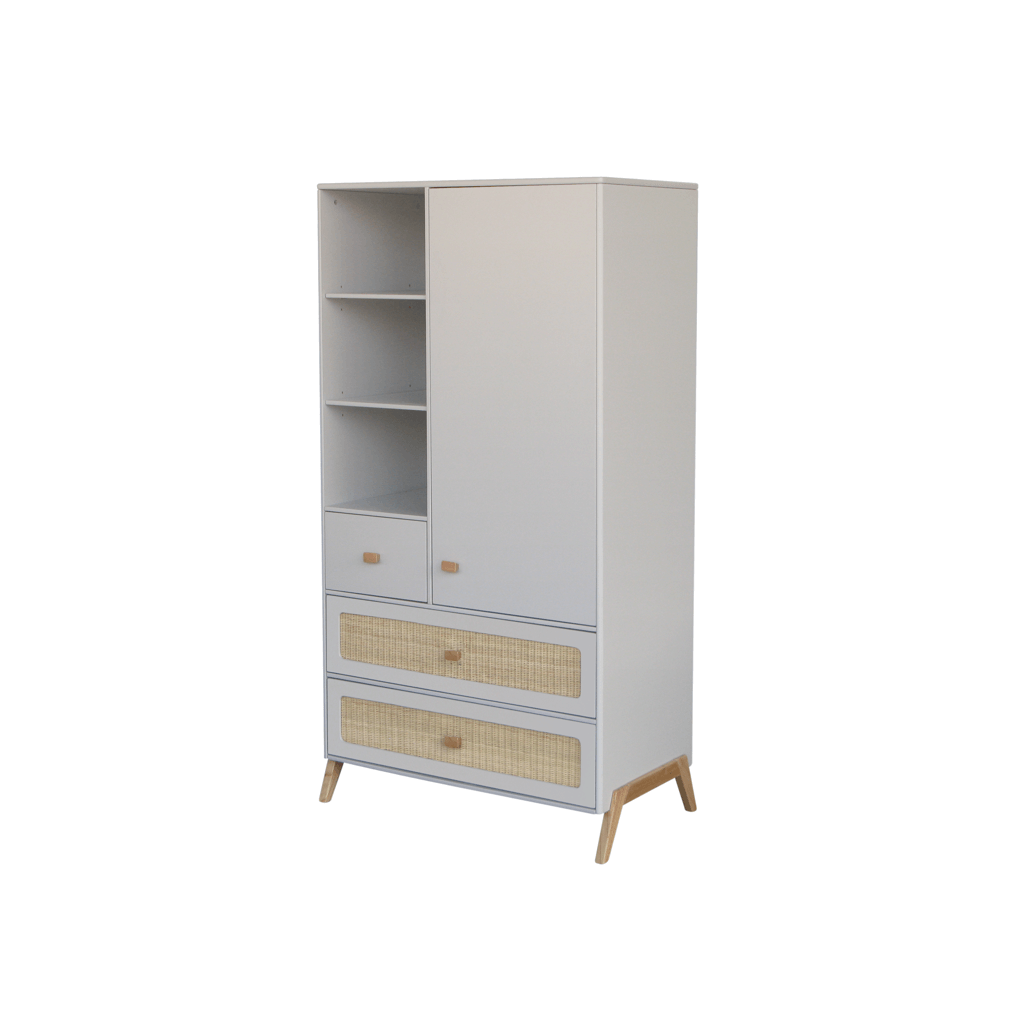 Marelia Wardrobe Rattan - Lune image 3