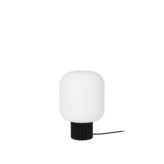 Lolly Table Lamp – White/Black Ø20 H30 cm, Luxury Designer Furniture for Modern Homes, Premium Home Decor Piece