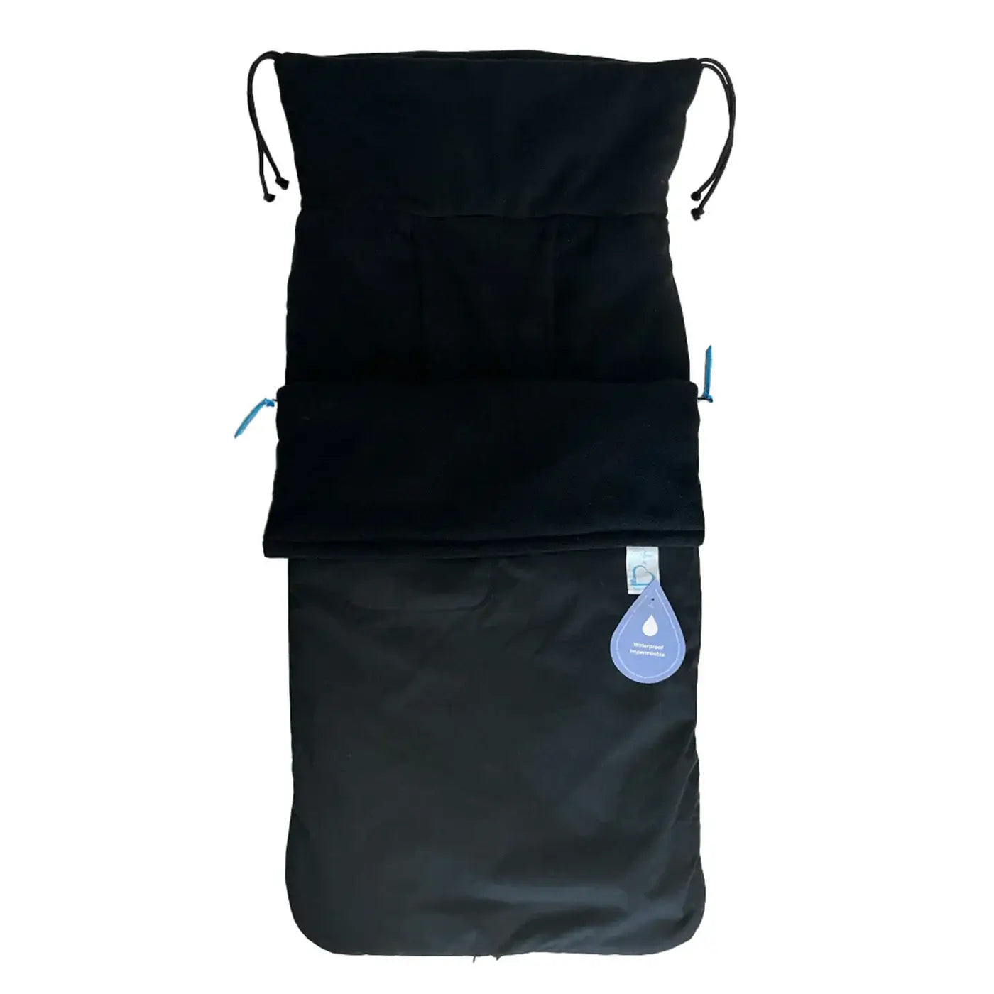 Buggysnuggle Footmuff Explorer - Roma Black. Luxury, designer baby footmuff enhances modern pushchairs with premium protection.