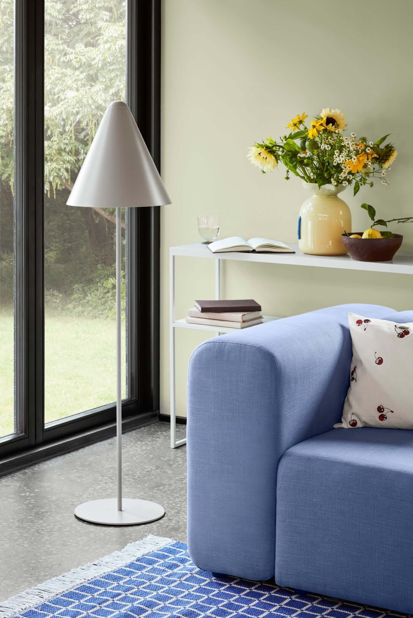 Alt Tag: Lagoon Sofa 3-seater in light blue with elegant design, part of luxury furniture collection, perfect for modern high-end decor.