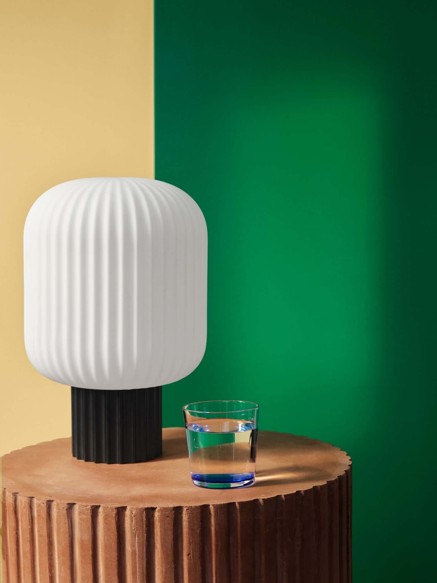 Lolly Table Lamp – White/Black Ø20xH30 cm, luxury designer furniture, modern opal glass shade, premium home furnishings, curated collection.