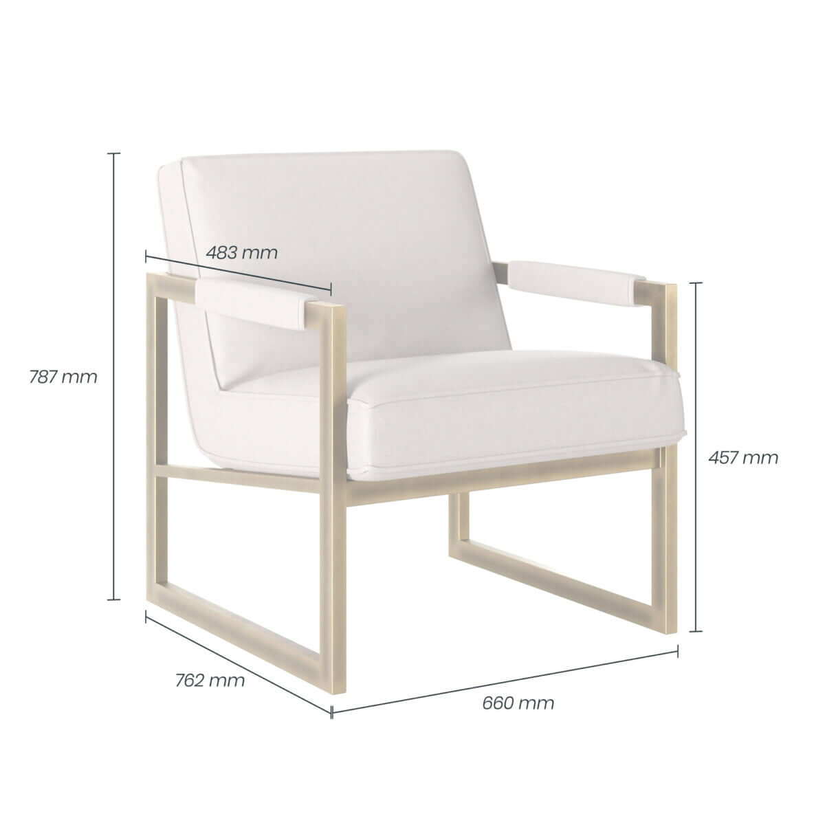 Mickleton Club Chair - Cream