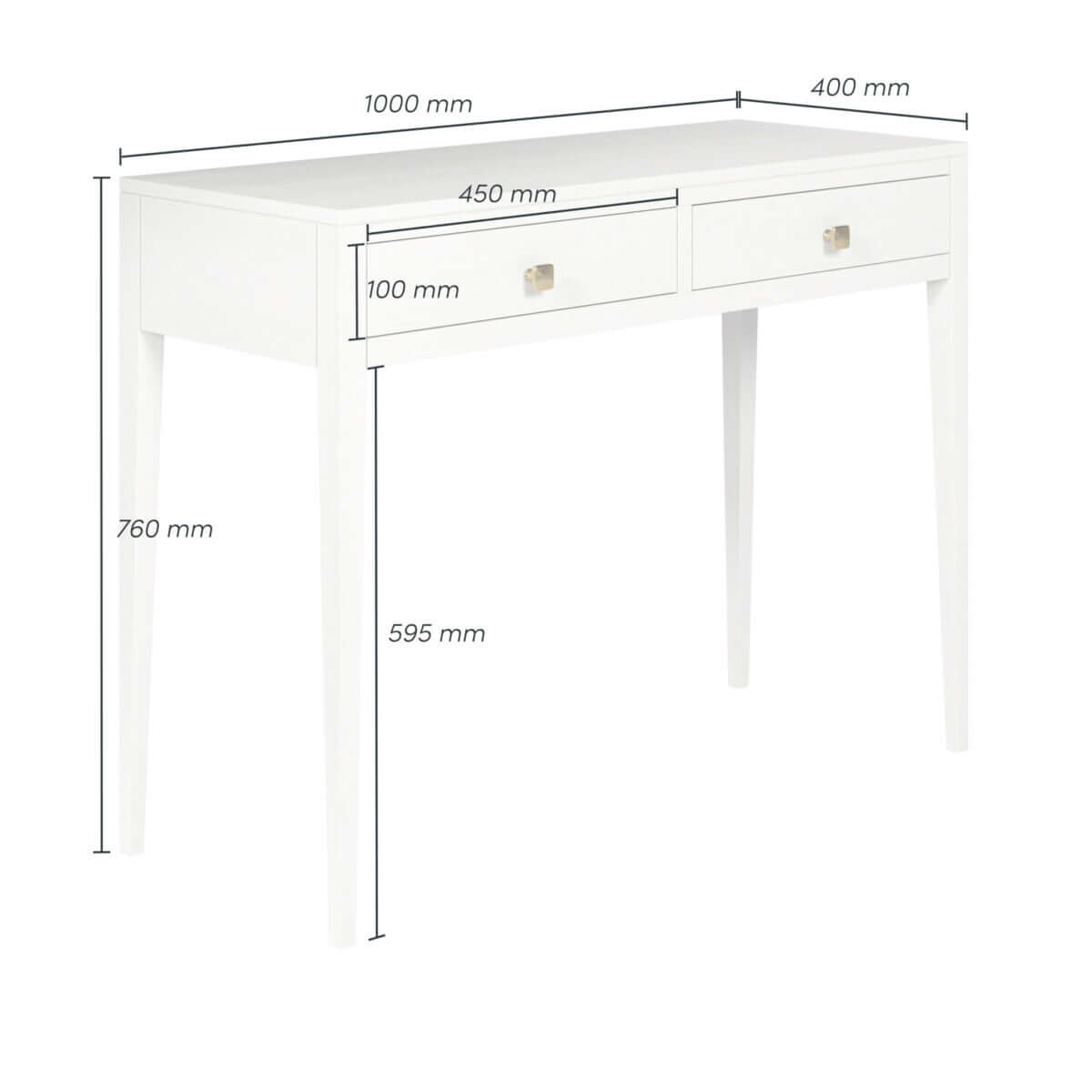Radford Console | White