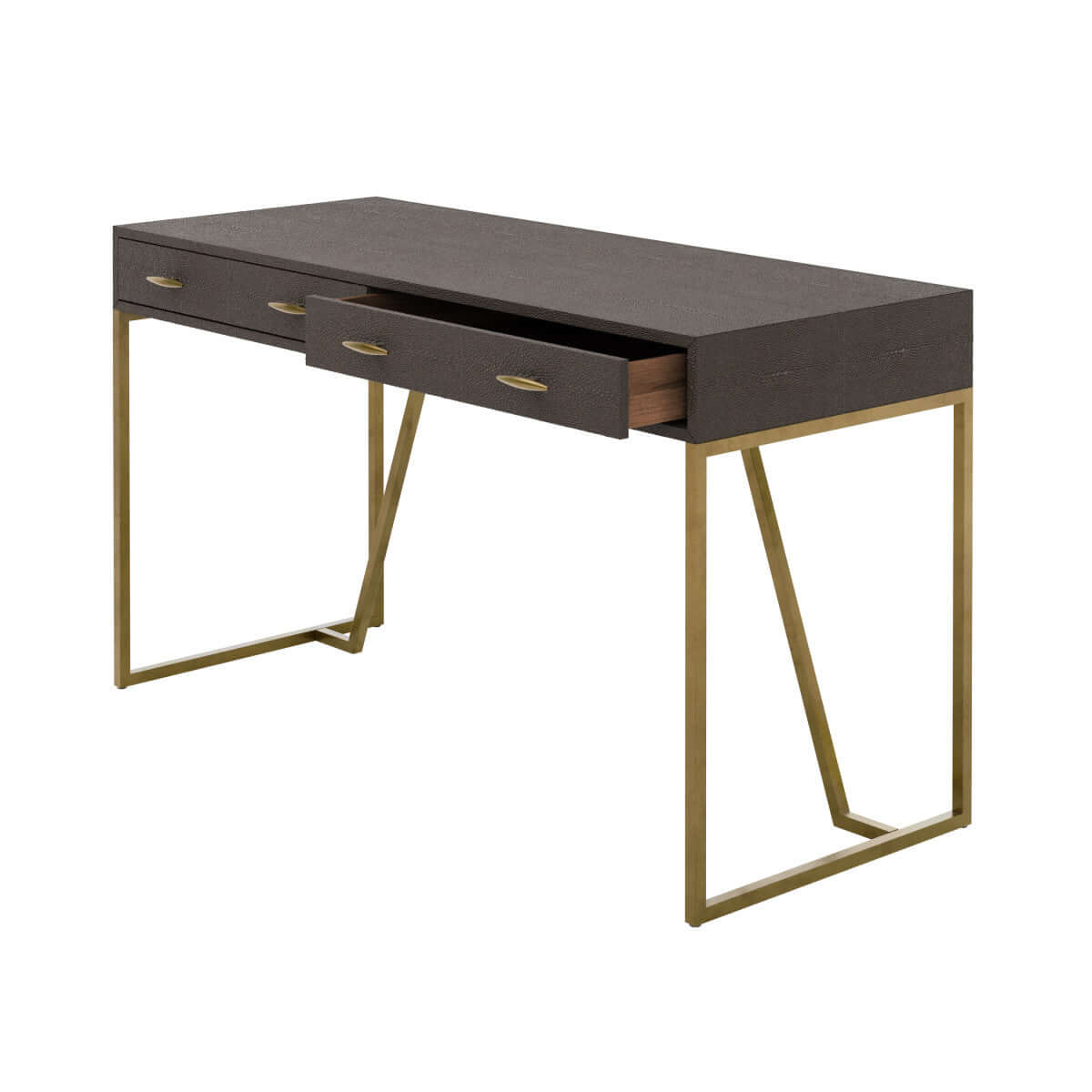 Hampton Desk | Brown Shagreen
