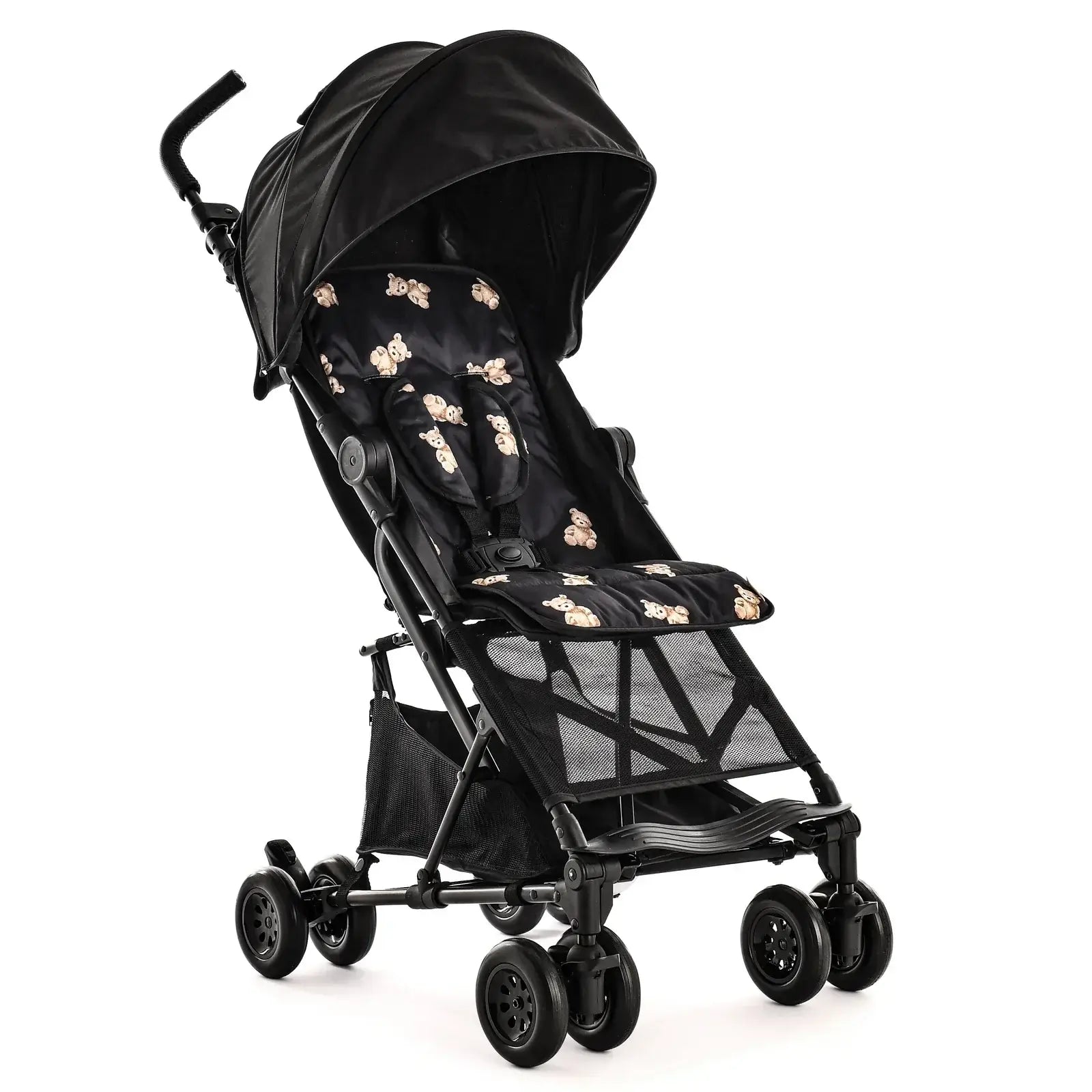 Roma Rizzo 2 Teddy Black Stroller, luxury designer furniture for modern parents, stylish and lightweight for premium home lifestyle.