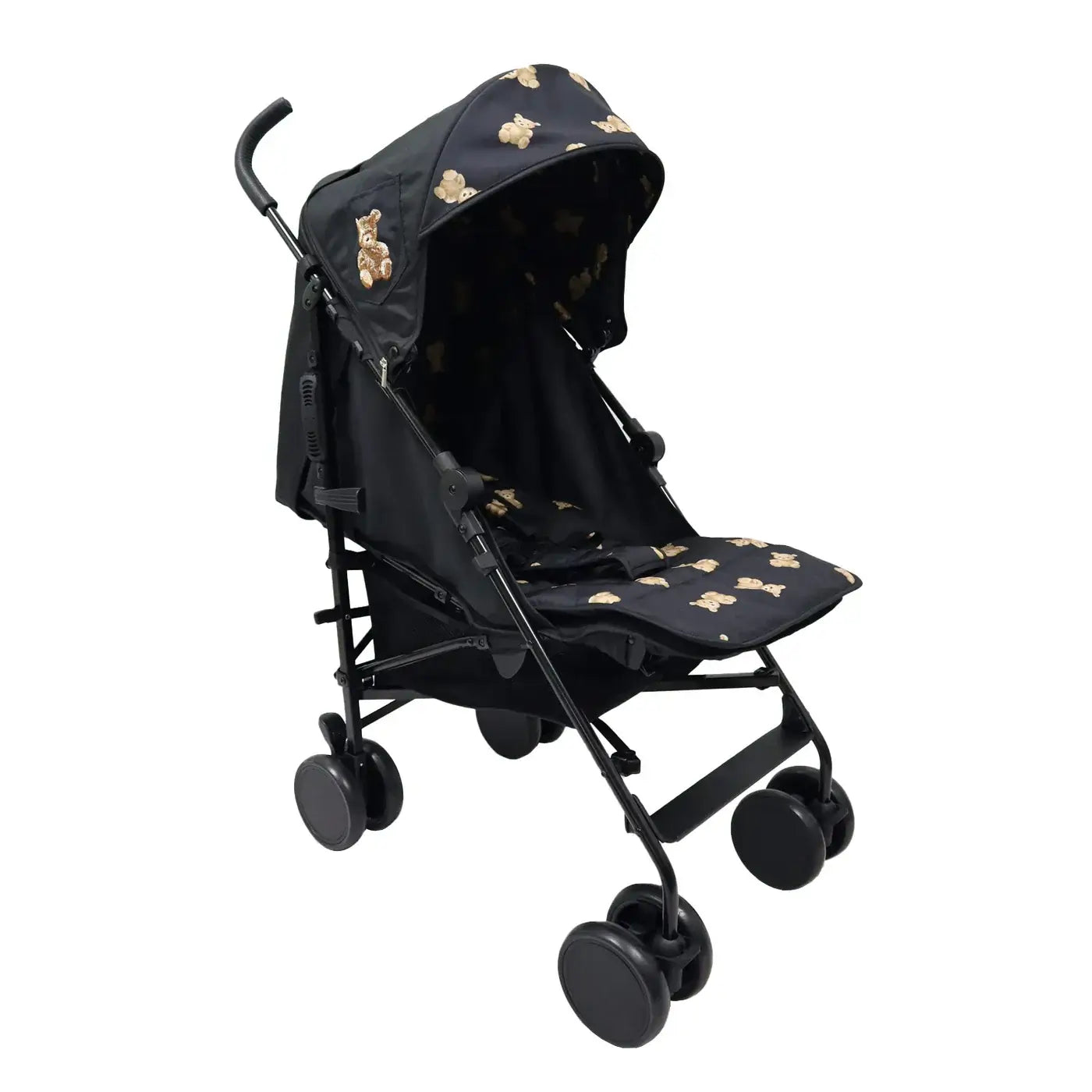 Roma Star - Teddy Black Stroller, luxury modern furniture design, perfect lightweight travel buggy, by Teddy Black. Premium home furnishings.