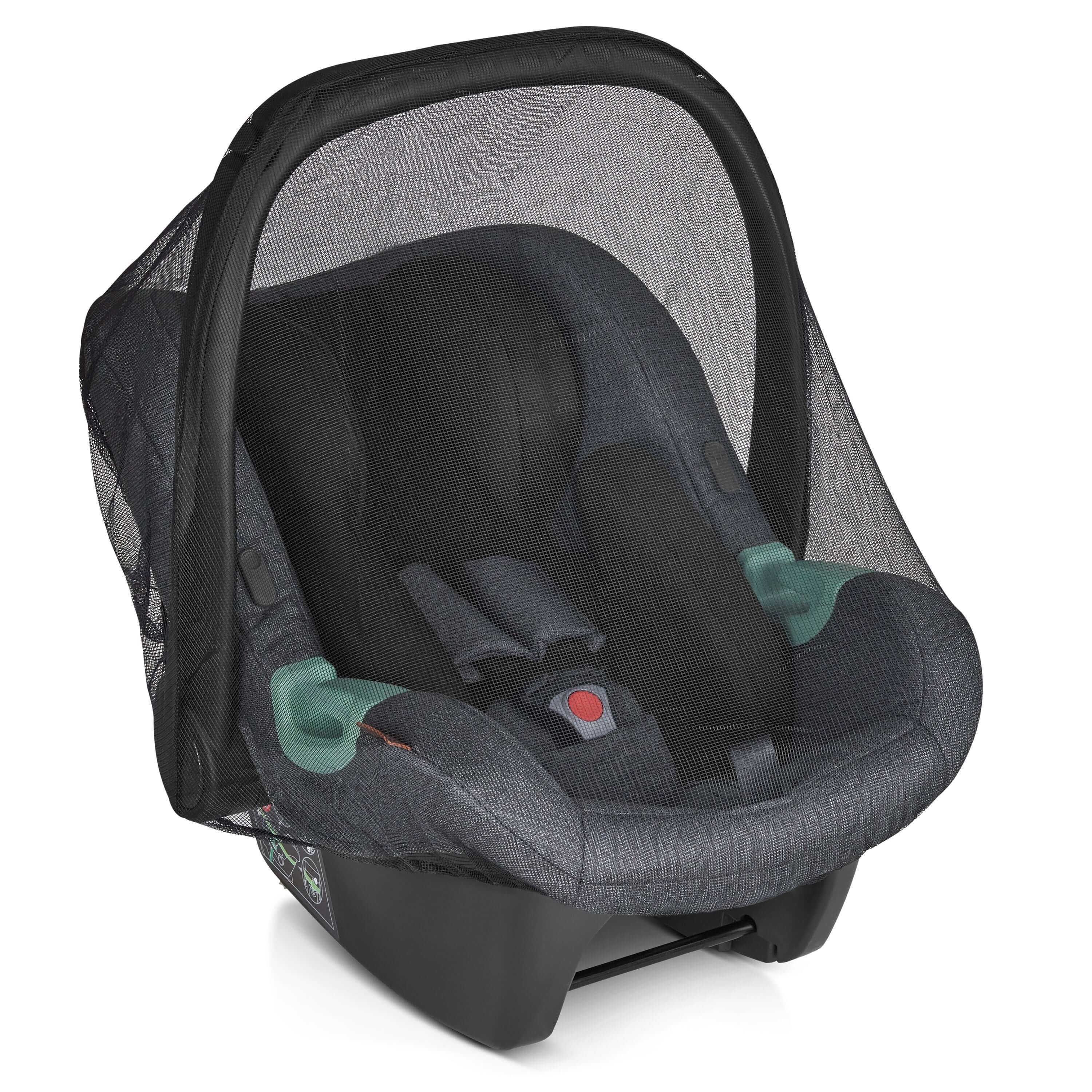 ABC Design Car Seat Mosquito Net - Black; Luxury and Designer Furniture by ABC Design Ctxt; Premium child protection, modern design.