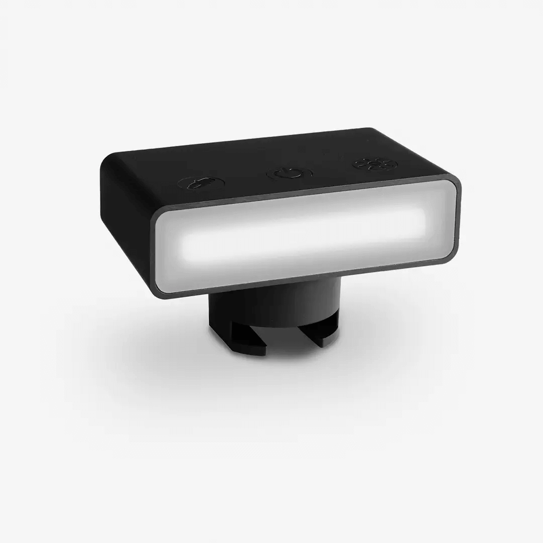 ABC Design Light for strollers - luxury, modern furniture accessory enhancing safety during evening walks, with color-changing options.