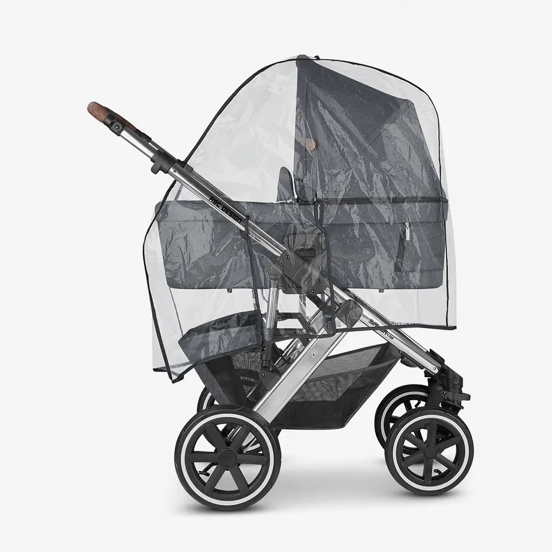 ABC Design Pram Rain Cover - Weatherproof protection for ABC Design Samba pram, luxury modern furniture accessory.