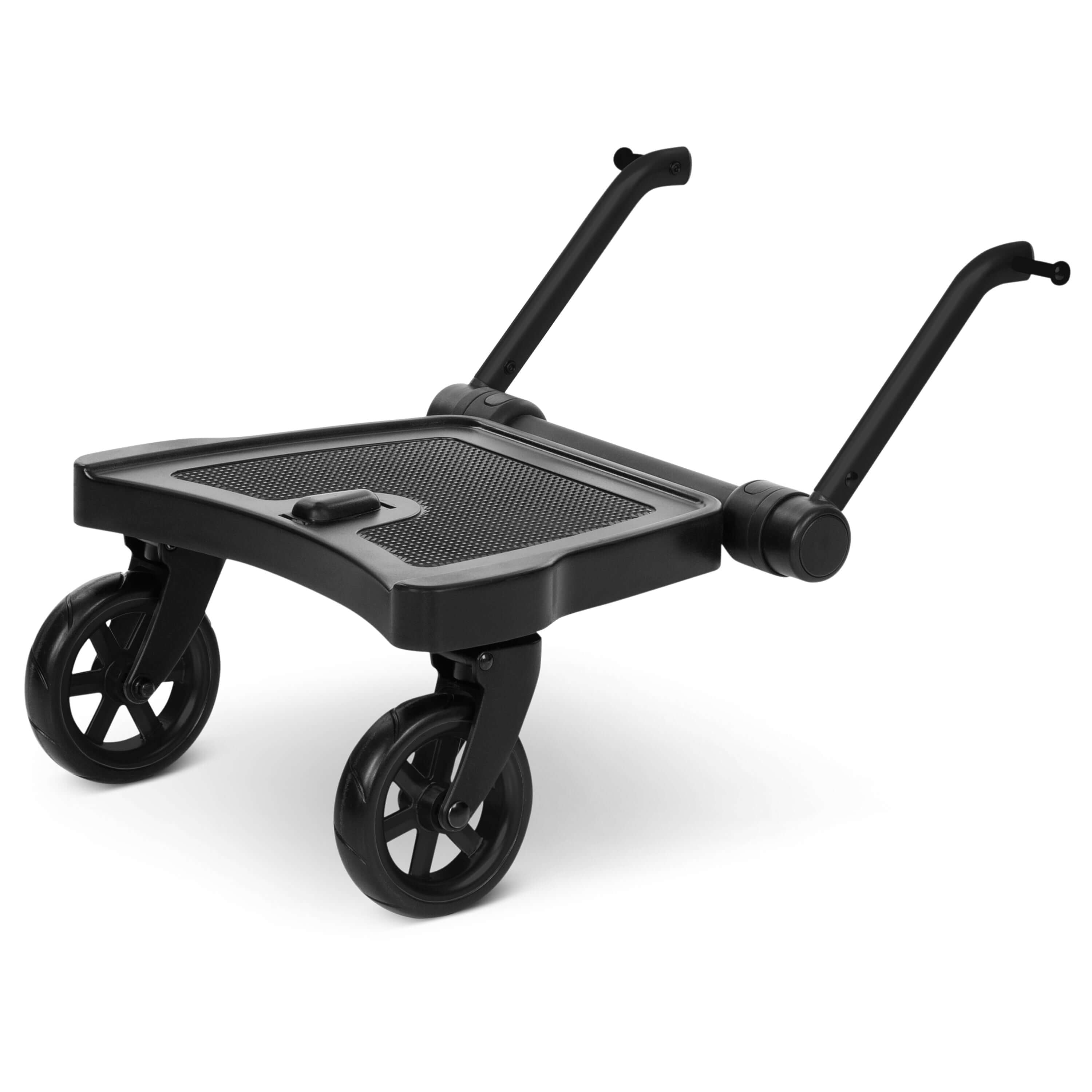 Luxury ABC Design Kiddie Ride On 2 Board in black, designed for easy attachment on strollers. Premium modern furniture for curated home decor.