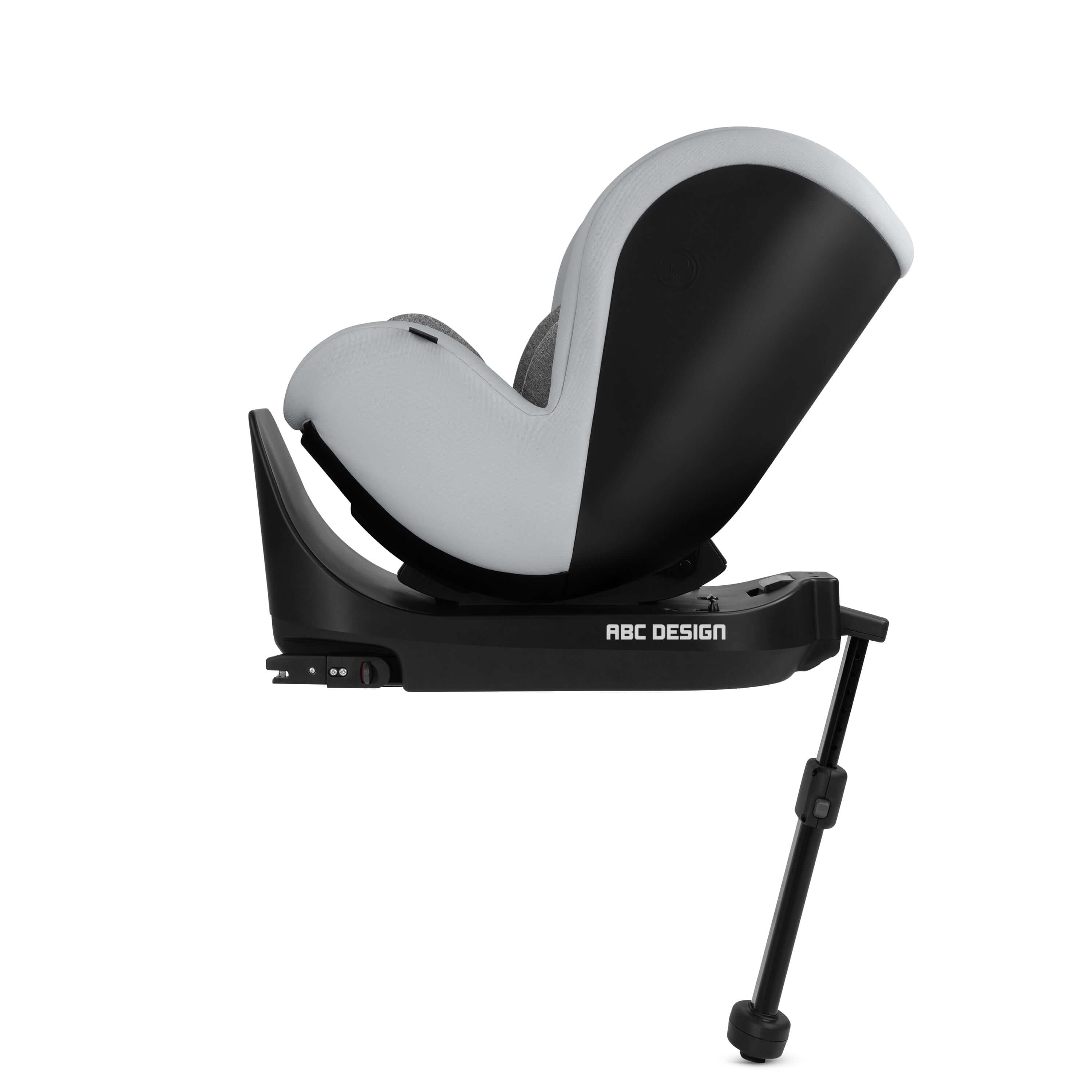 ABC Design Isofix Base Root in black, luxury modern furniture for premium home decor. Compatible with Tulip and Lily i-Size car seats.