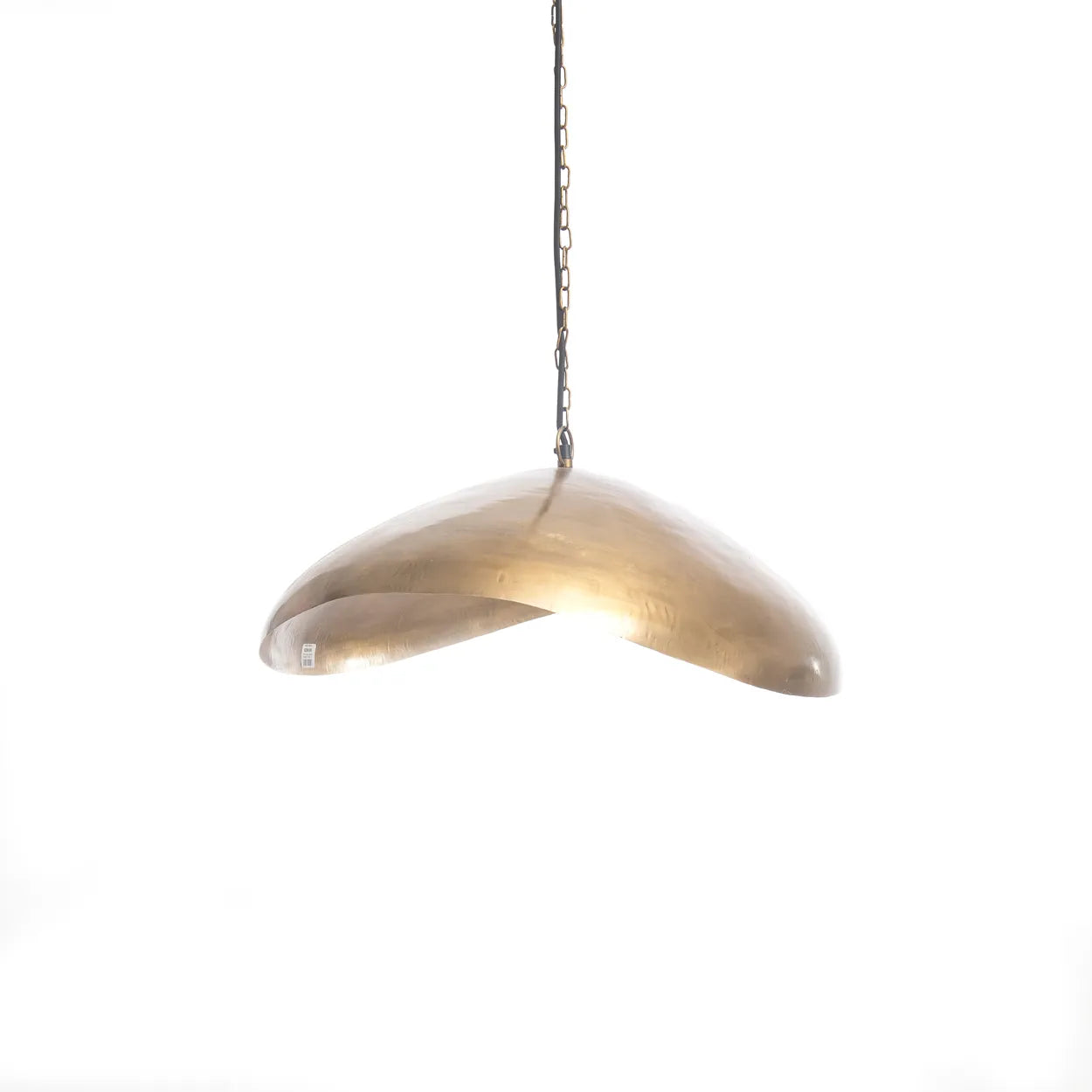 The Fortune Cookie Pendant - Brass - XL image 2