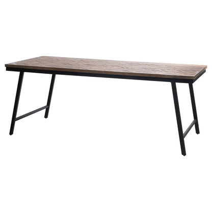 The Herringbone Market Table - Natural - 200cm image 5