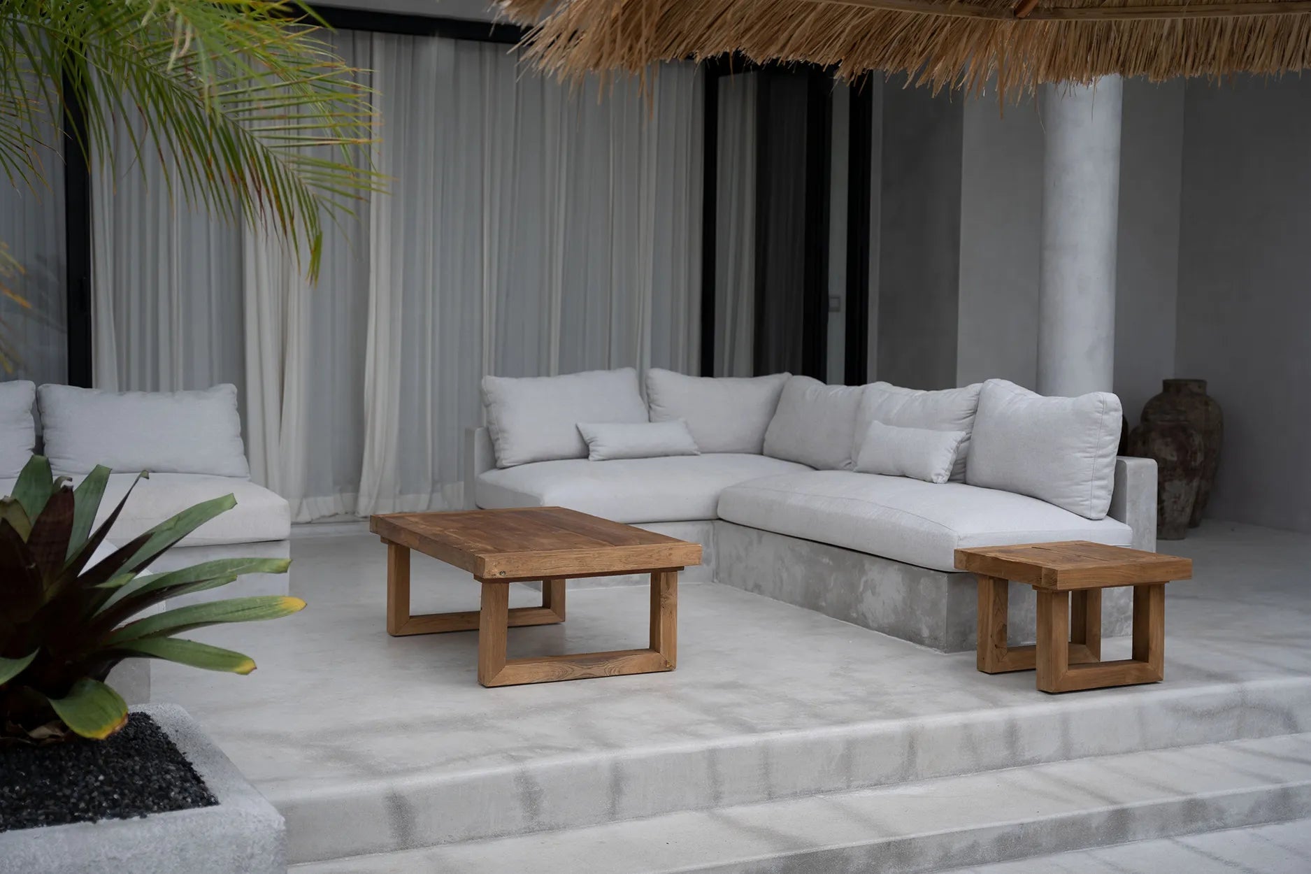 The Reclaimed Teak Coffee Table - Natural image 5
