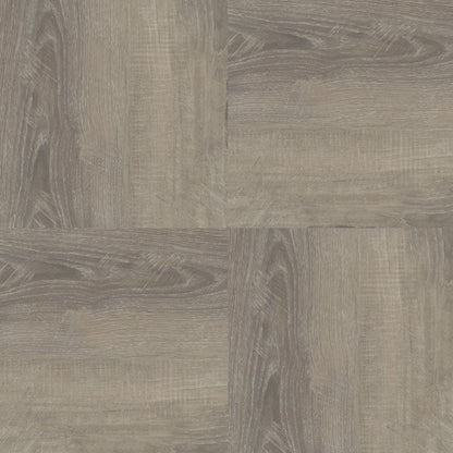Floor Tile Wood 30.5x30.5cm Taupe (10 Tiles Per Pack) image