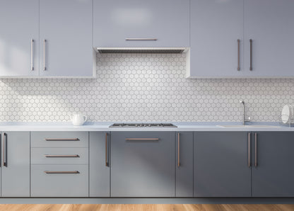 Wall Tile Hexagon 30.5x30.5cm White (5 Tiles Per Pack) image 4