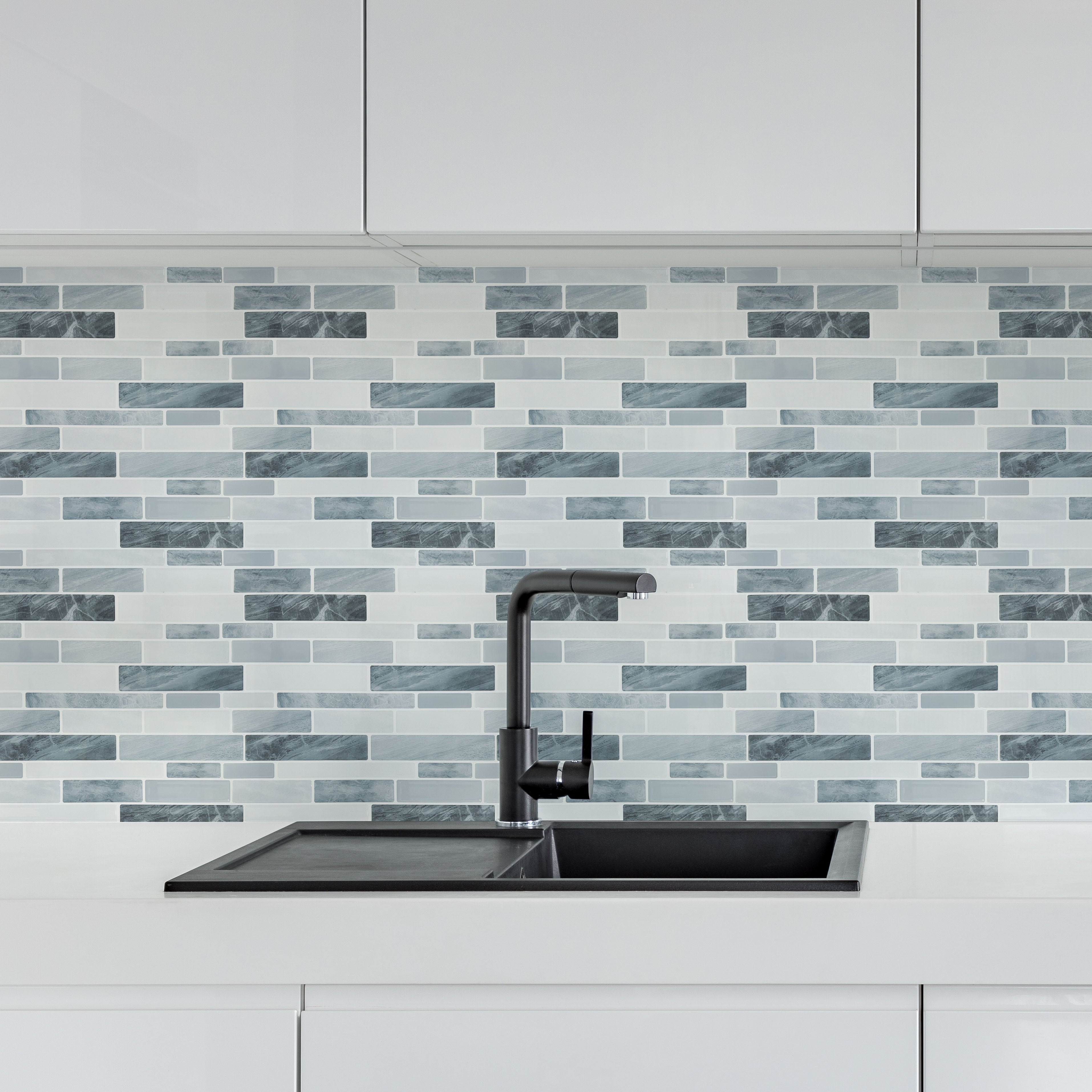 Wall Tile Slate 30.5x30.5cm Grey (5 Tiles Per Pack) image 3