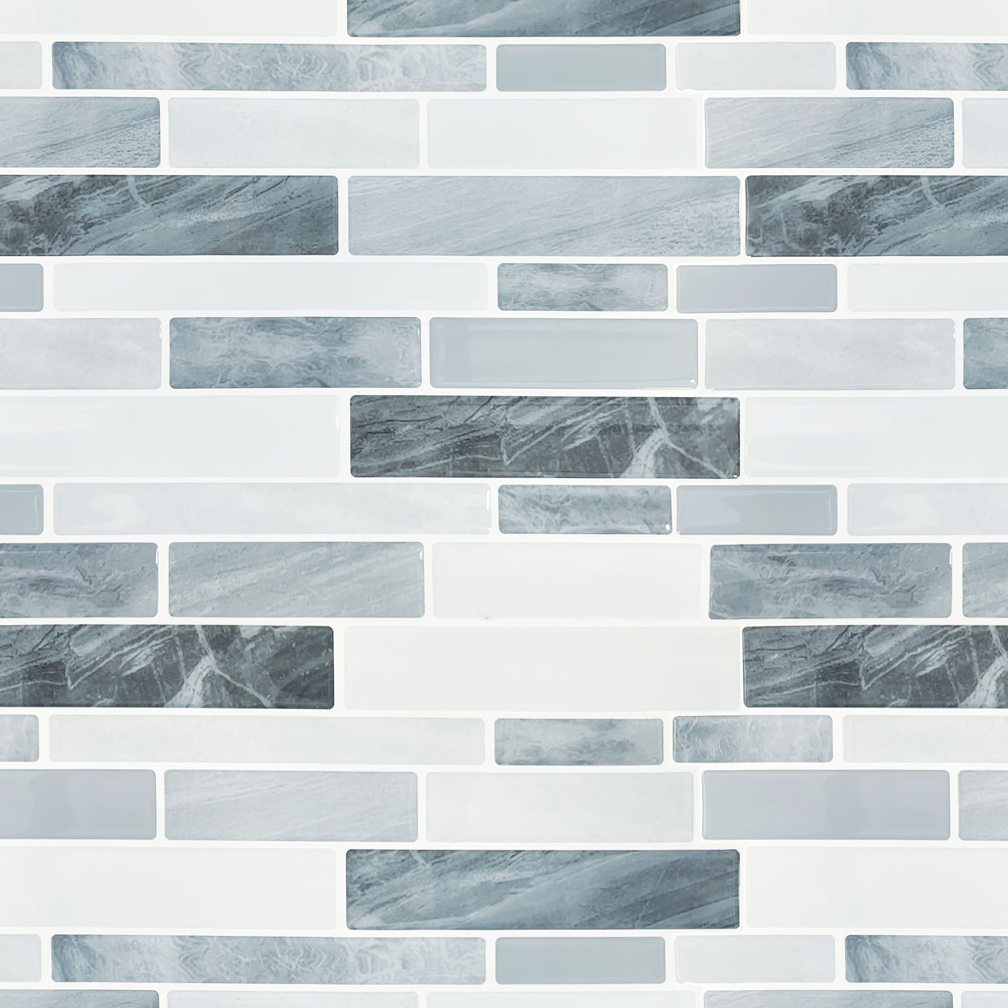 Wall Tile Slate 30.5x30.5cm Grey (5 Tiles Per Pack) image