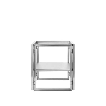 Luxury foldable side table by Kristina Dam Studio, perfect for modern living spaces. Premium designer furniture for compact apartments.