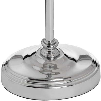 Florence Chrome Table Lamp base, luxury furniture with premium chrome finish, part of curated designer furniture collection for modern home.