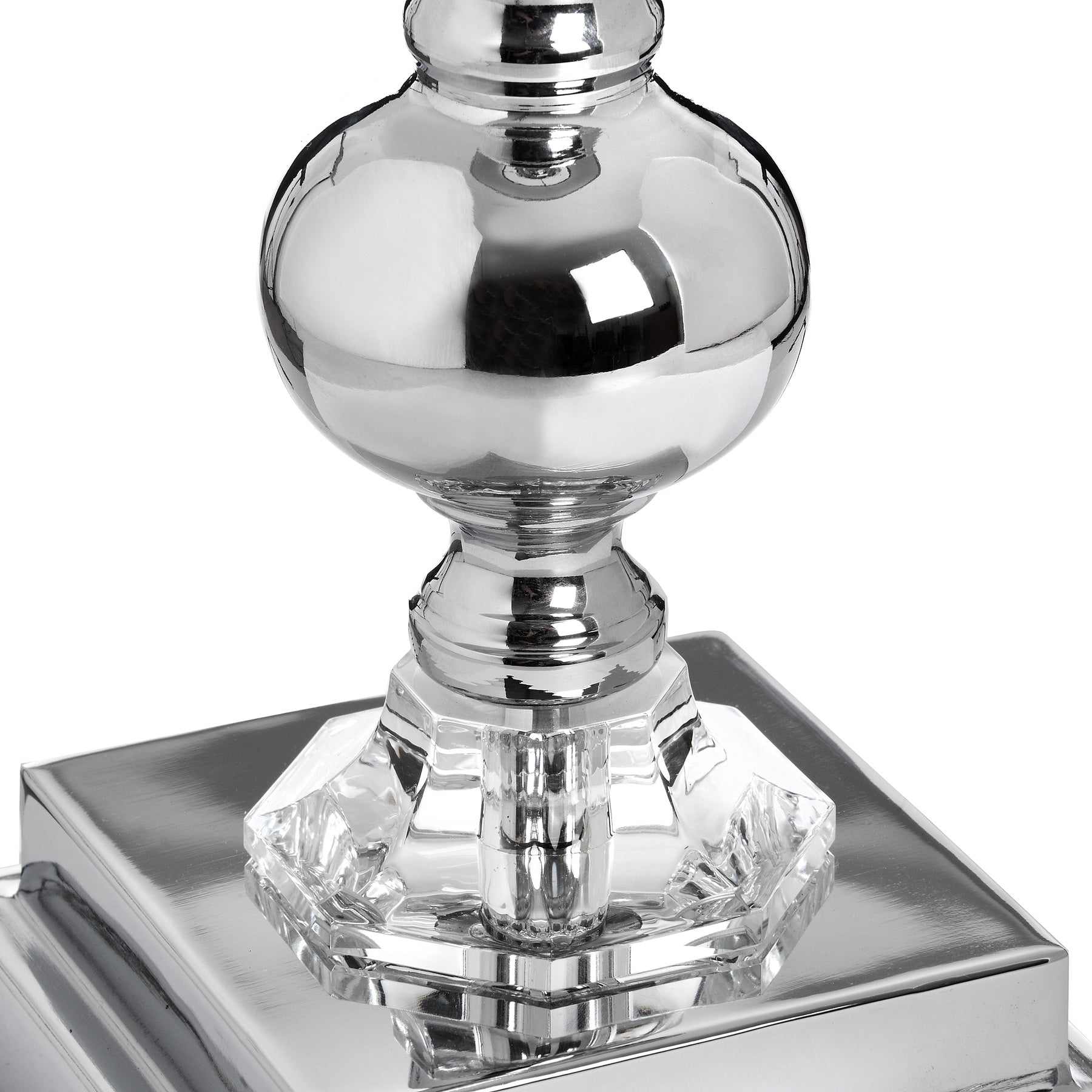 Milan Chrome Table Lamp base, luxury and designer furniture by vendor. Premium modern design for high-end home decor.