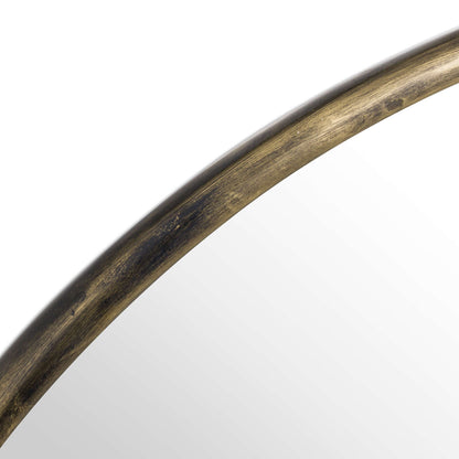 Antique Brass Large Narrow Edged Mirror – Luxury Furniture by [Vendor]. Premium design in modern, curated furniture collection.